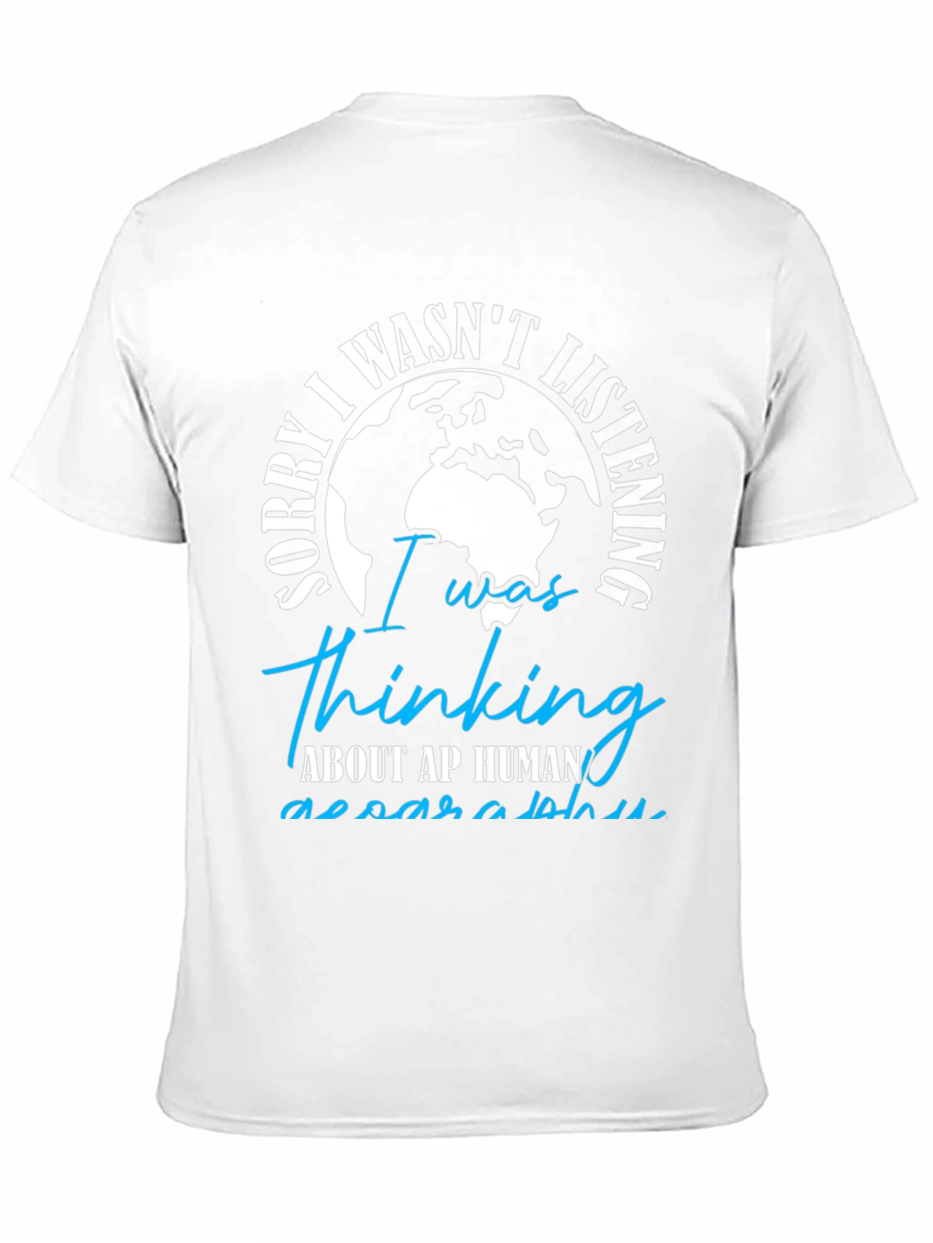 Thinking AP Human Geography Black T-Shirt