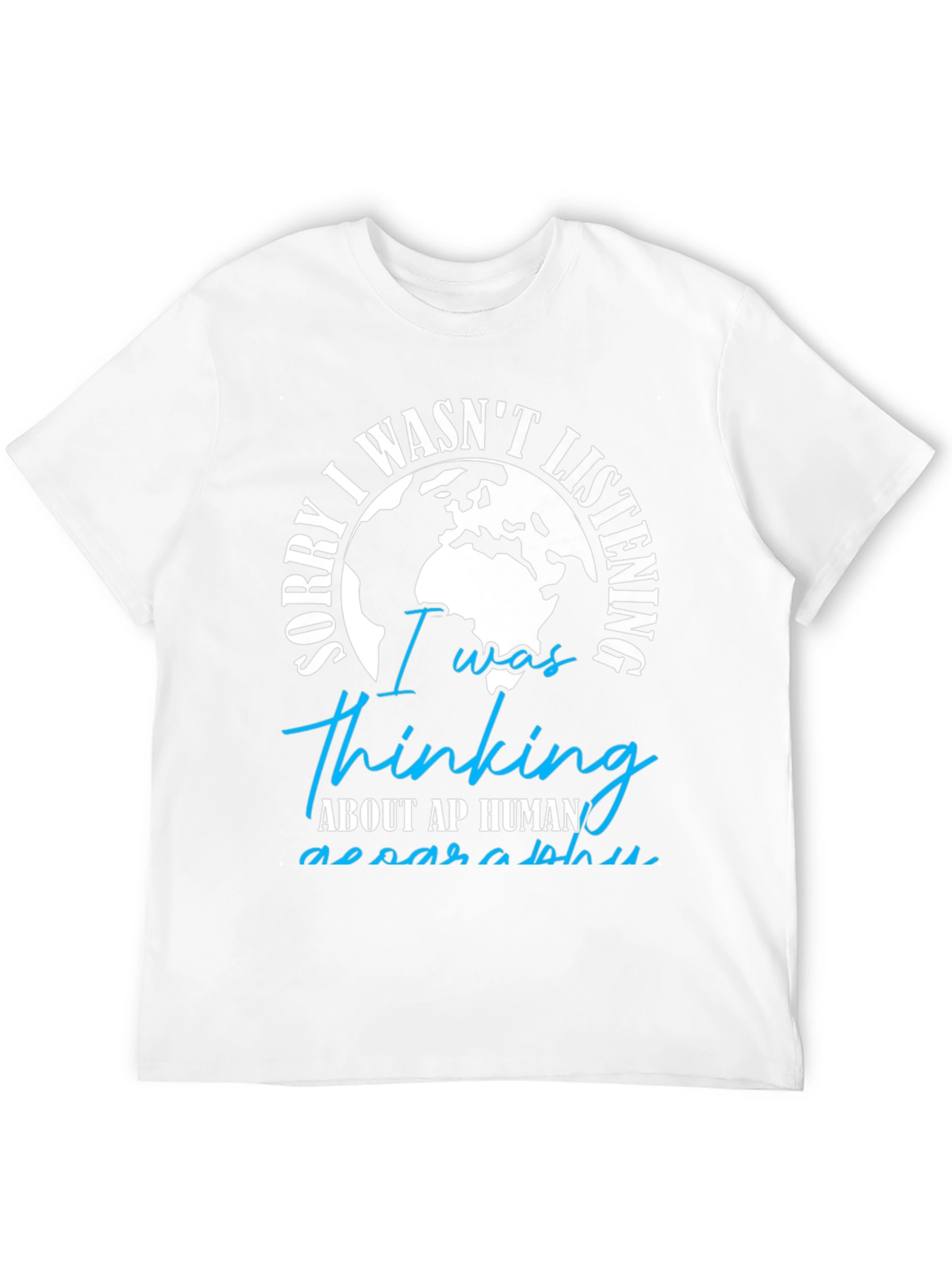Thinking AP Human Geography Black T-Shirt