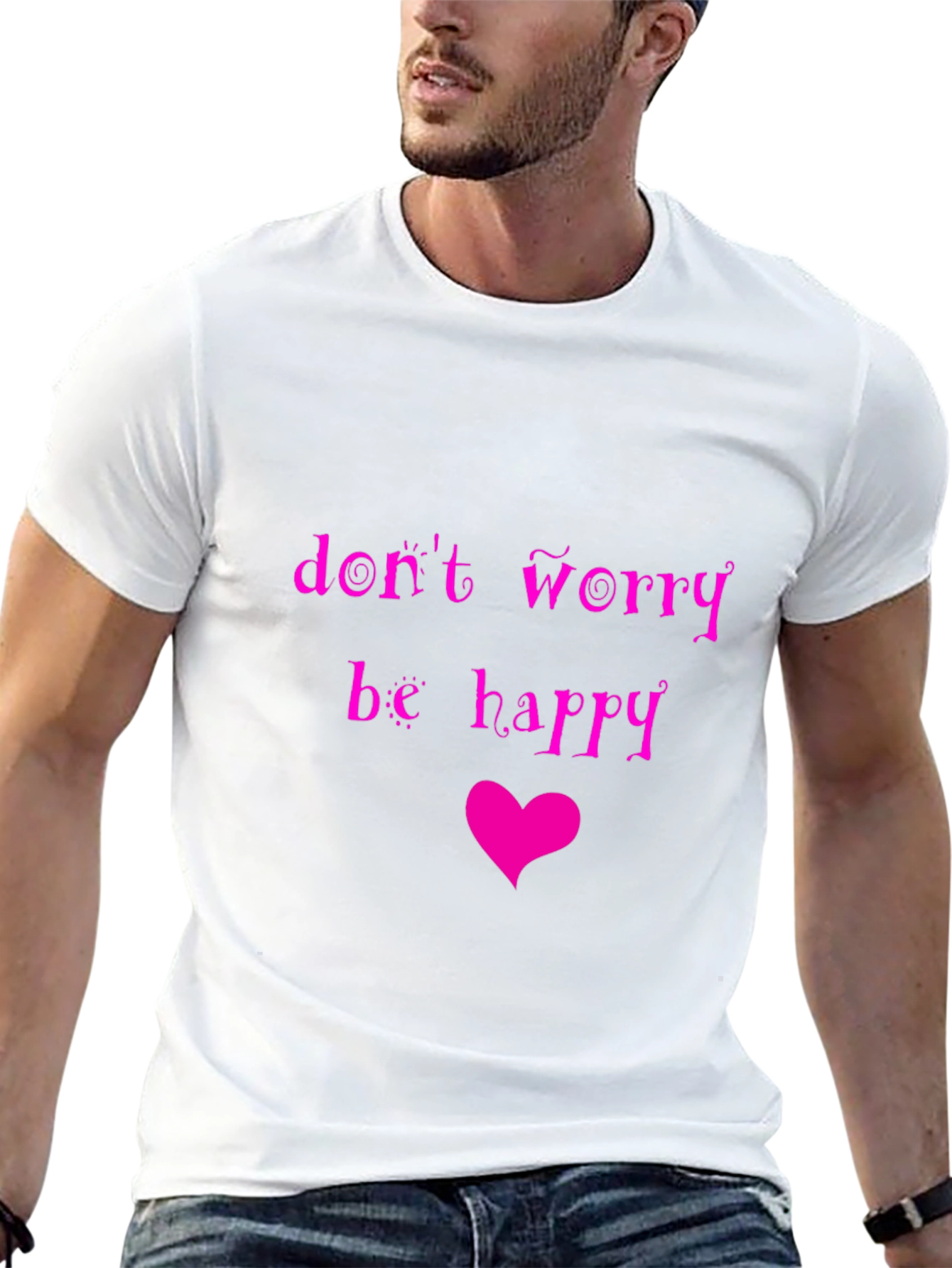 Dont Worry Be Happy Graphic Tee