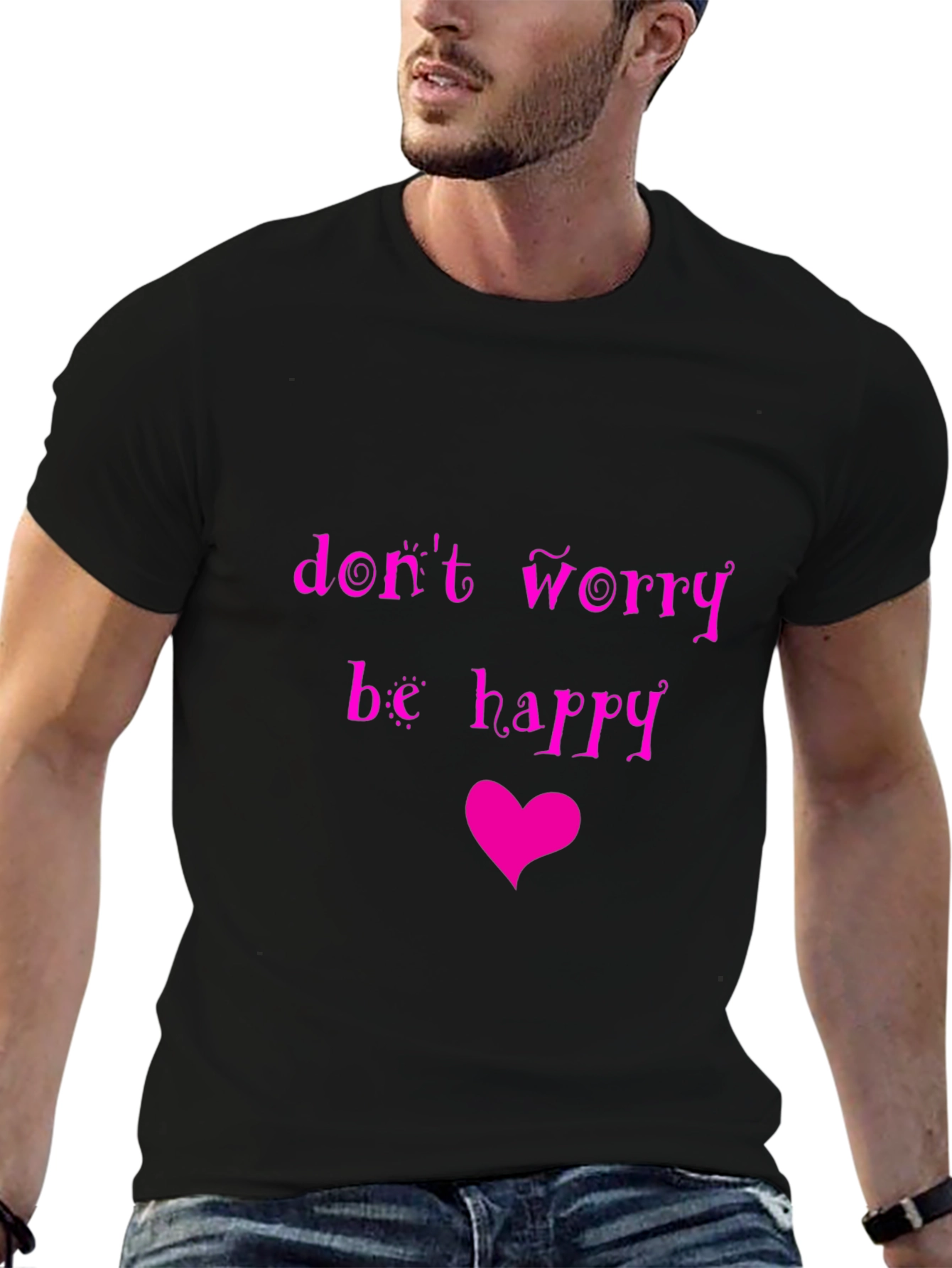 Dont Worry Be Happy Graphic Tee