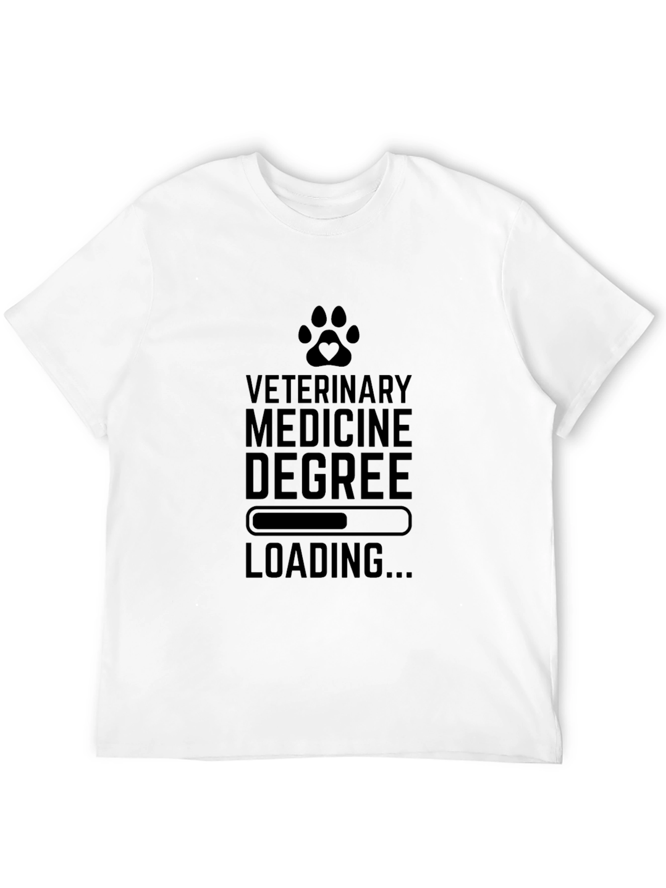 Veterinary Medicine Degree Loading T-Shirt