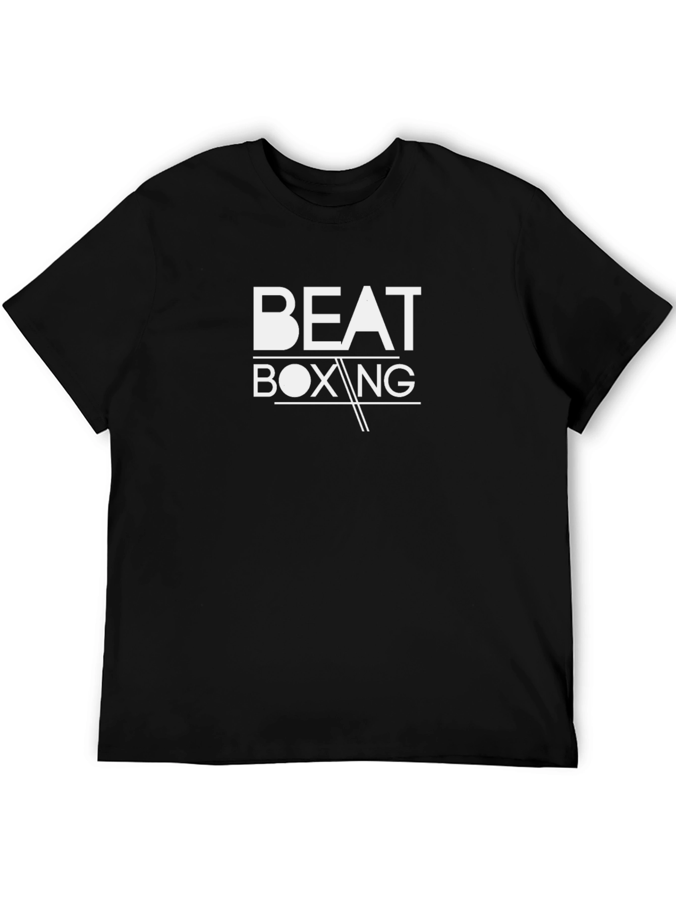Beat Boxing Graphic Tee - Black T-Shirt