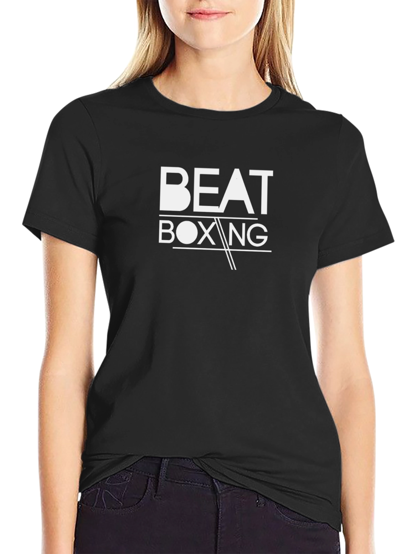Beat Boxing Graphic Tee - Black T-Shirt