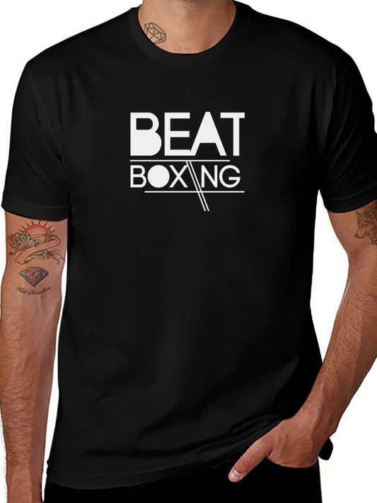 Beat Boxing Graphic Tee - Black T-Shirt