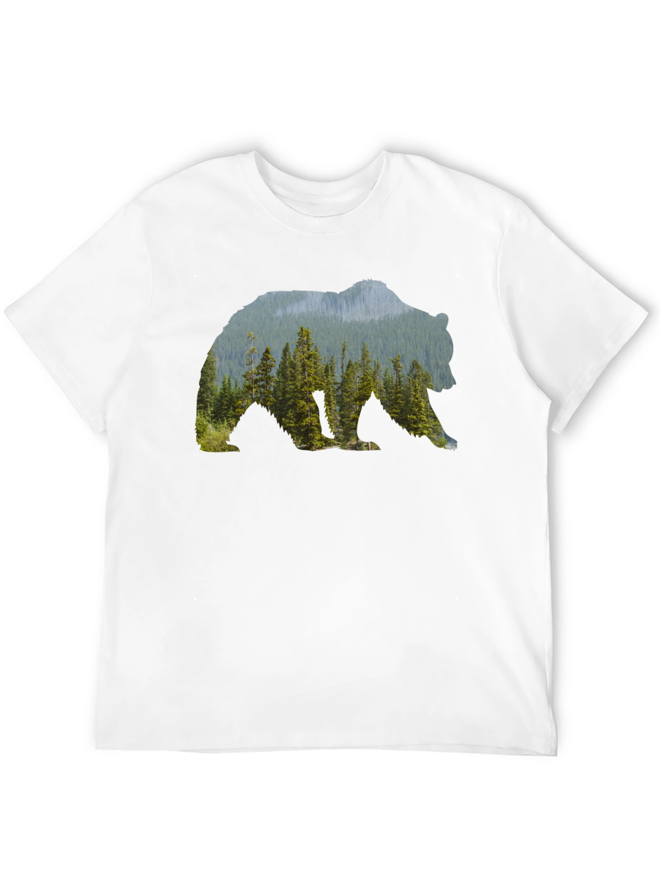 Nature Bear Graphic Tee - Adventure Awaits!