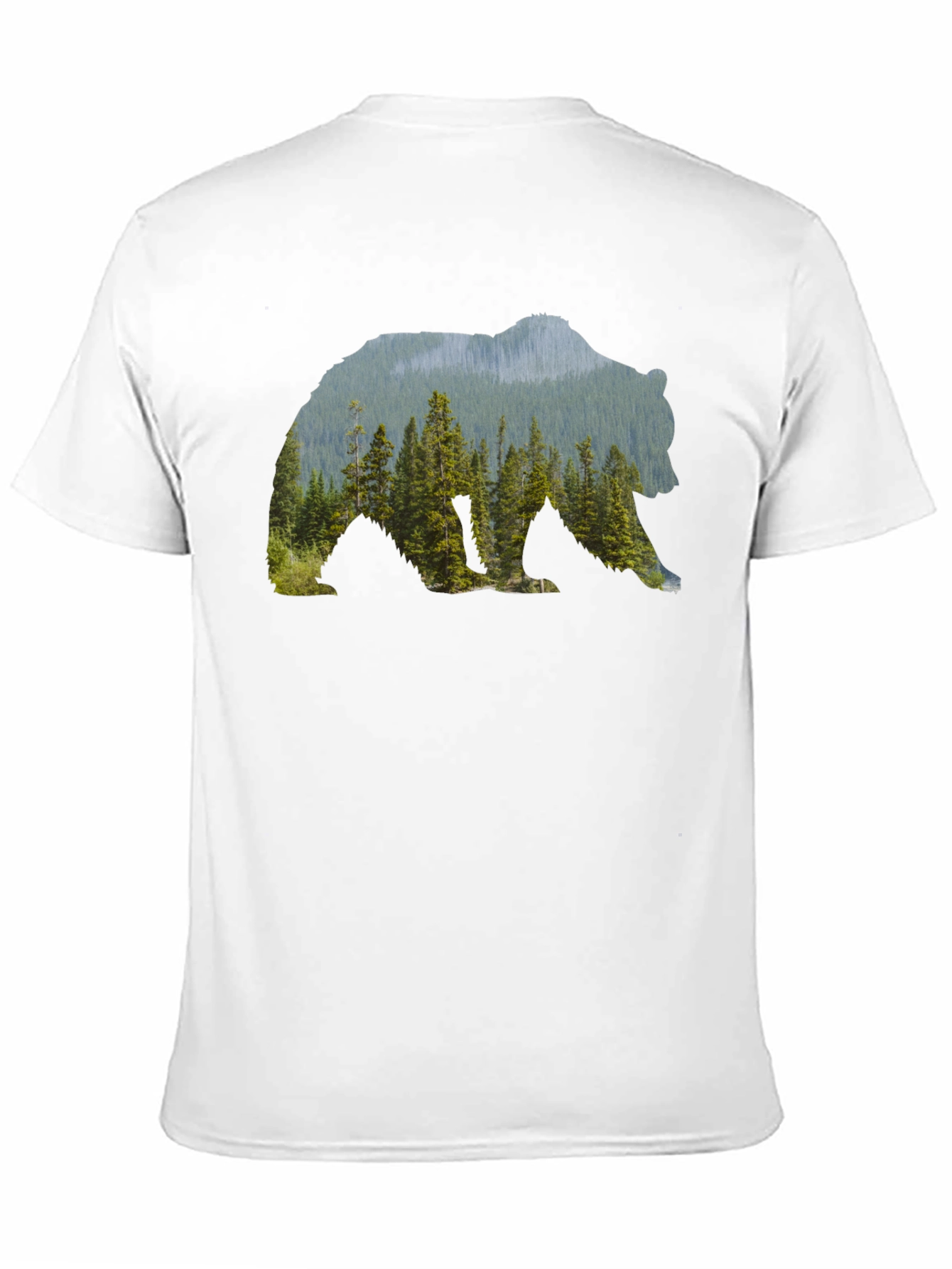 Nature Bear Graphic Tee - Adventure Awaits!