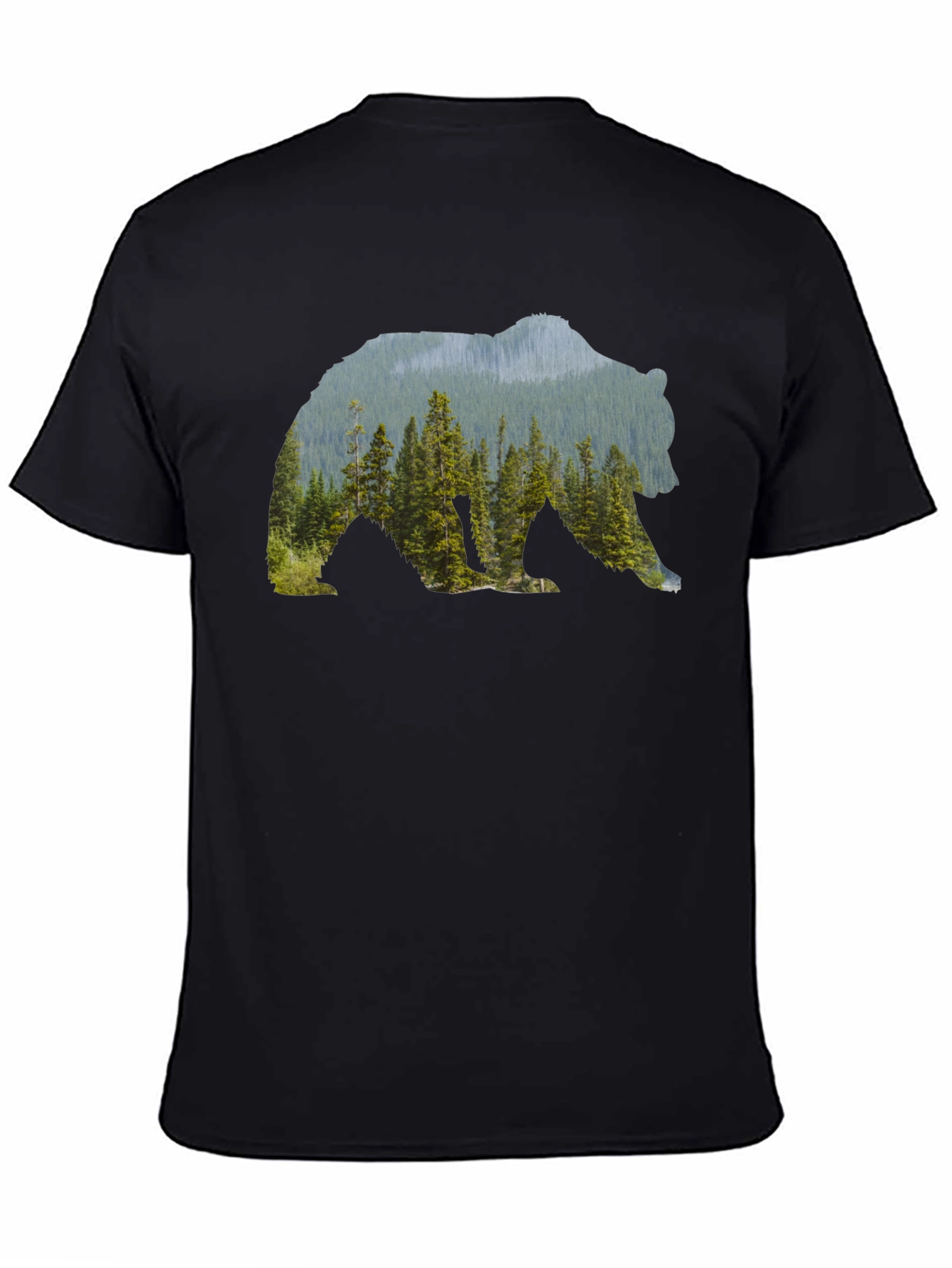 Nature Bear Graphic Tee - Adventure Awaits!