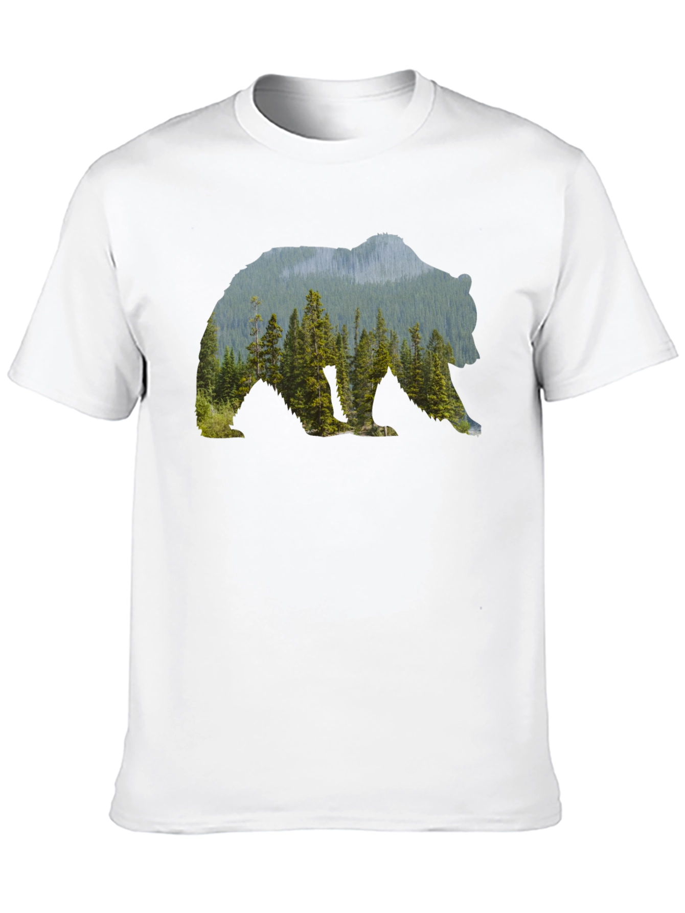 Nature Bear Graphic Tee - Adventure Awaits!