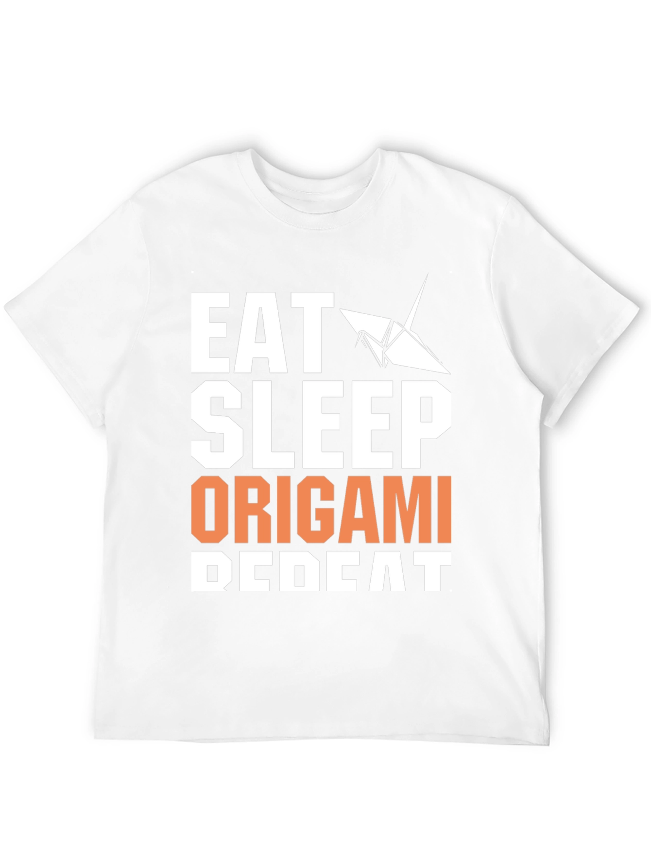 Eat Sleep Origami Repeat Graphic Tee