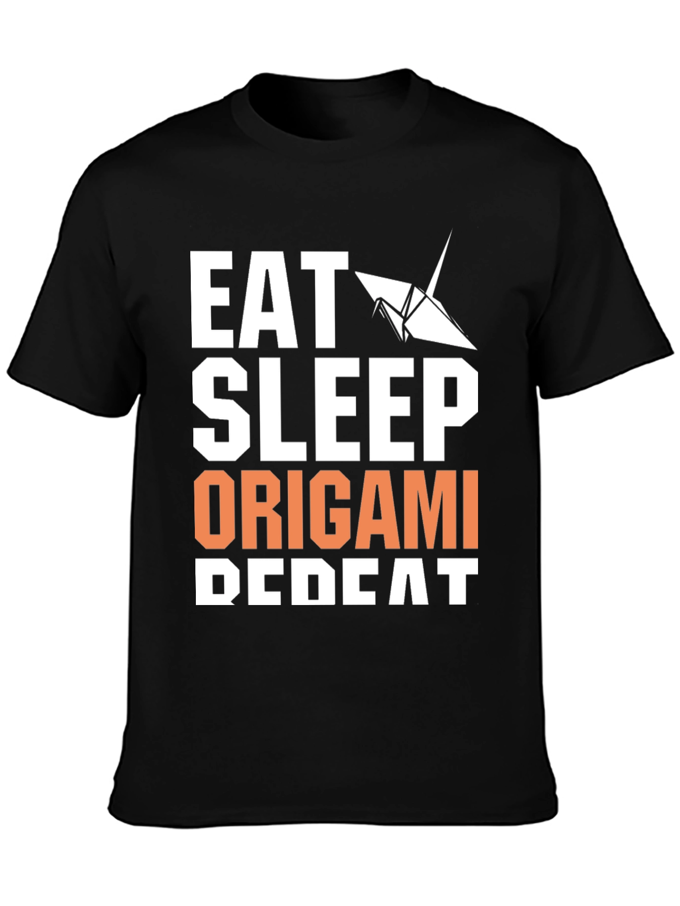 Eat Sleep Origami Repeat Graphic Tee
