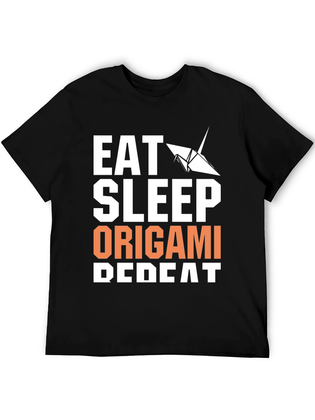 Eat Sleep Origami Repeat Graphic Tee