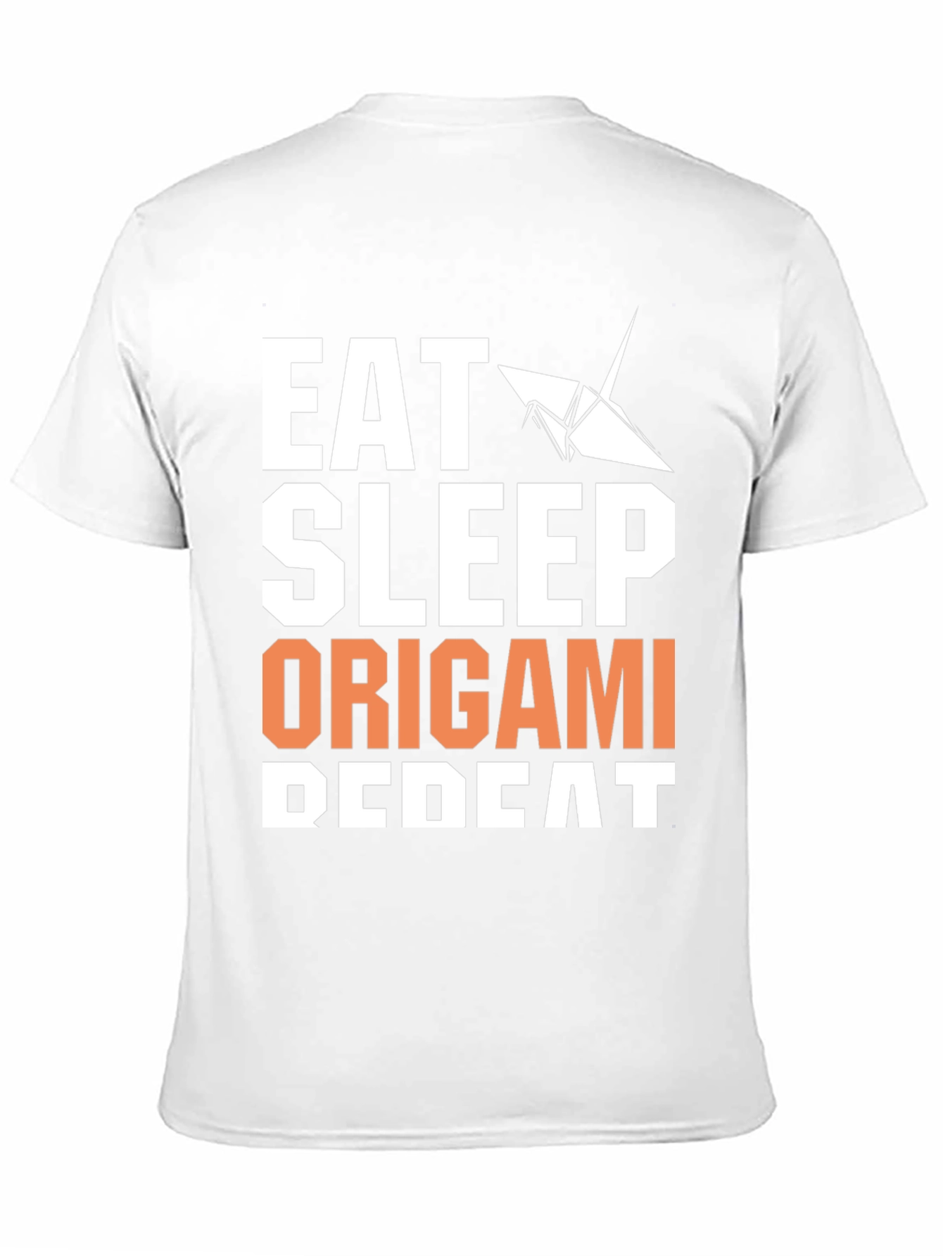 Eat Sleep Origami Repeat Graphic Tee