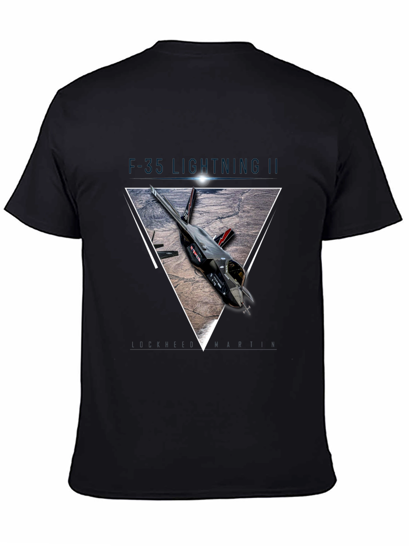 F-35 Lightning II Graphic Print T-Shirt