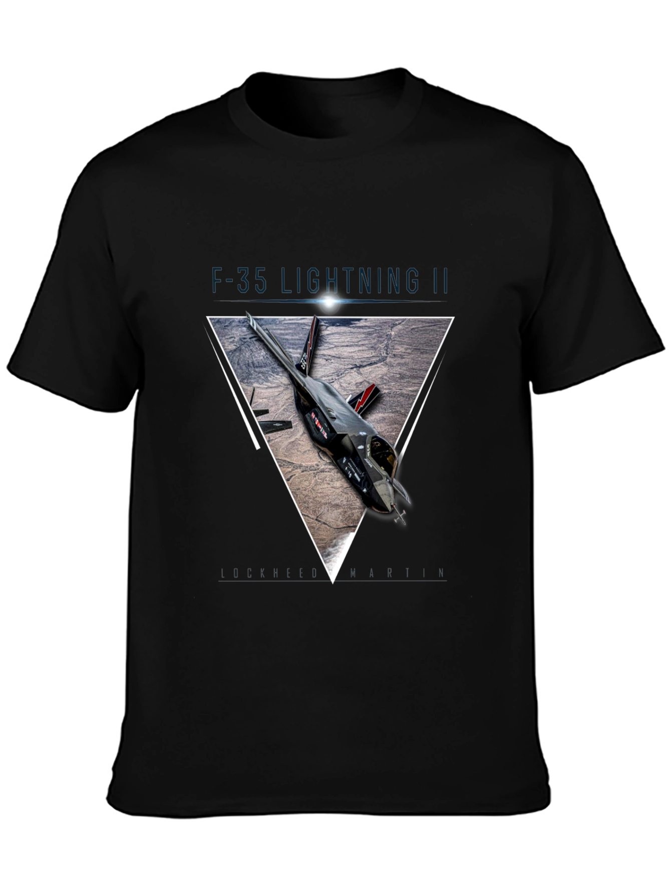 F-35 Lightning II Graphic Print T-Shirt