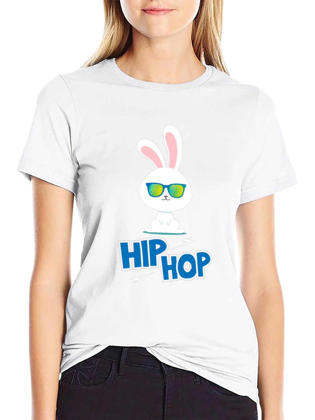Hip Hop Bunny T-Shirt - Cool & Stylish