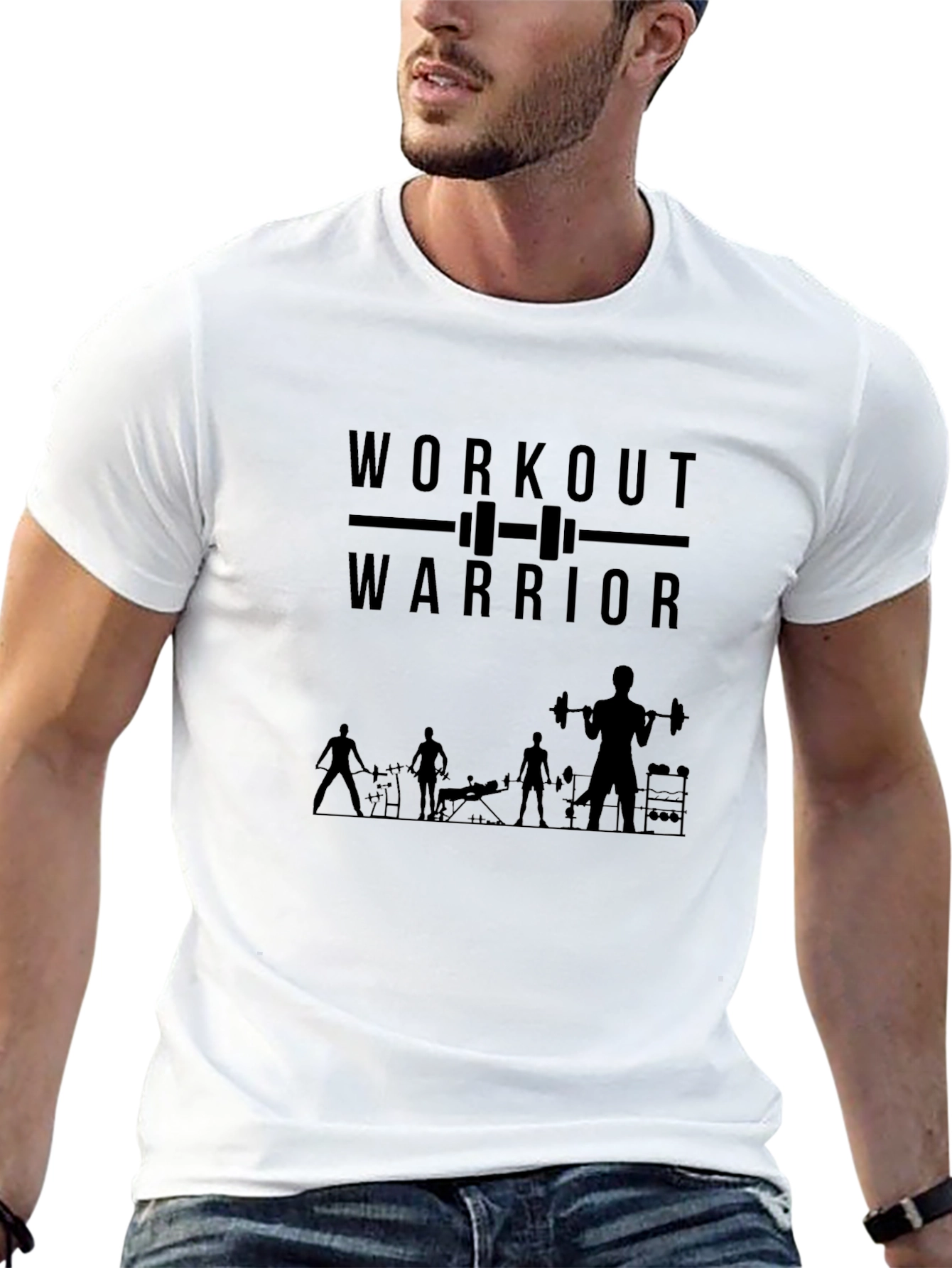 Workout Warrior Black T-Shirt