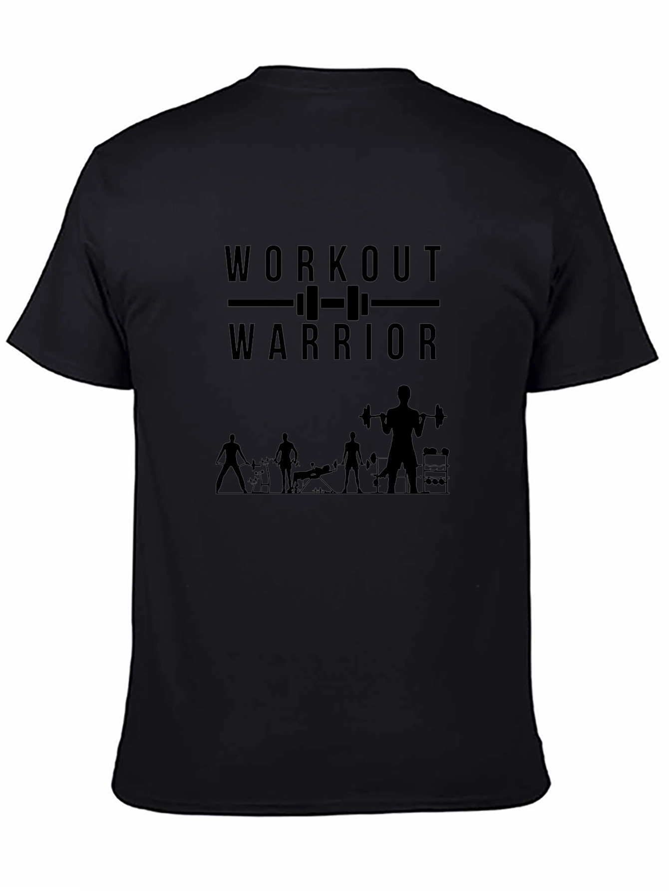 Workout Warrior Black T-Shirt