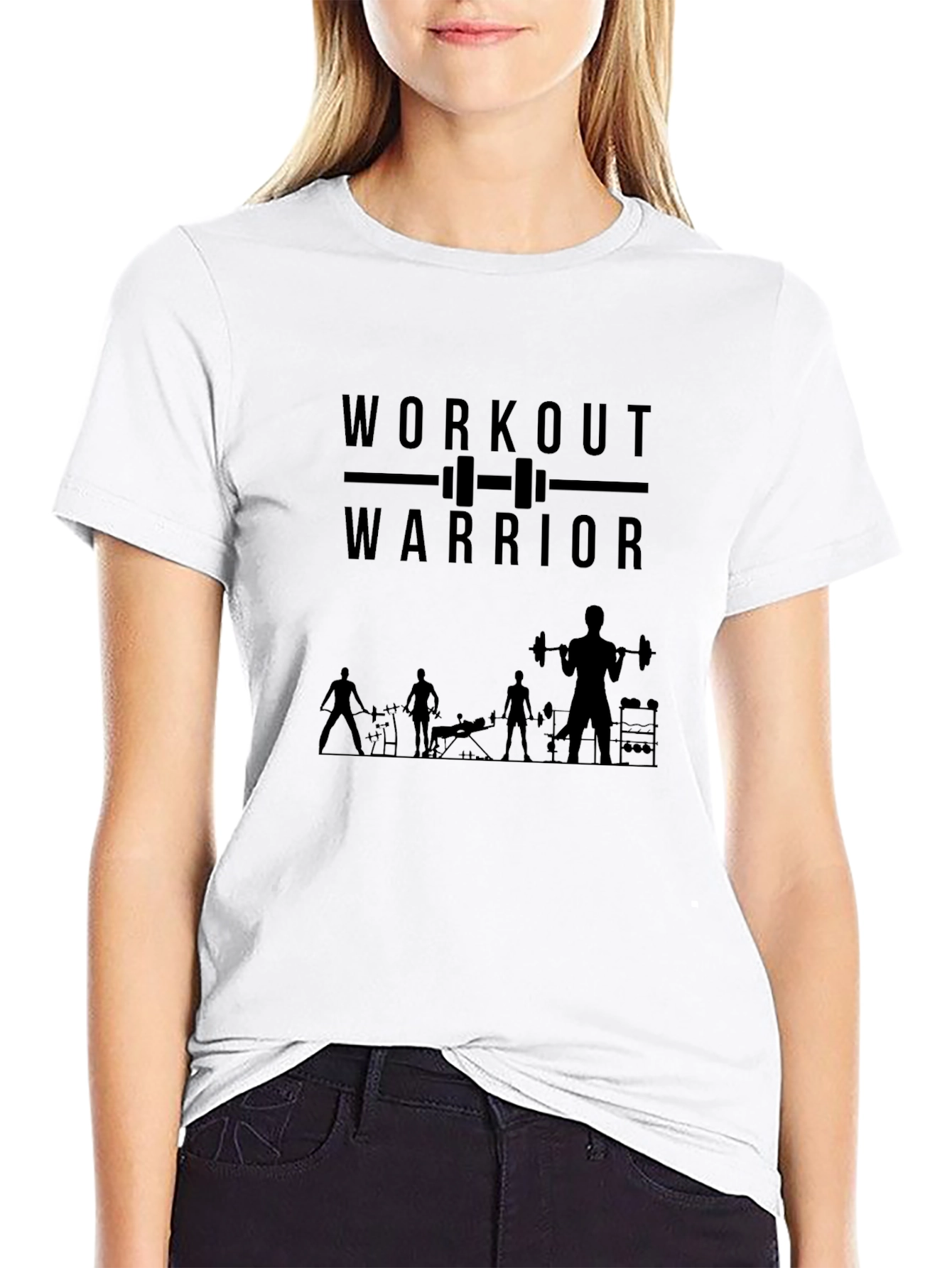 Workout Warrior Black T-Shirt