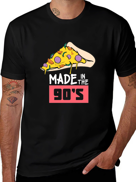 Made in the 90s Pizza Slice T-Shirt - Retro Style