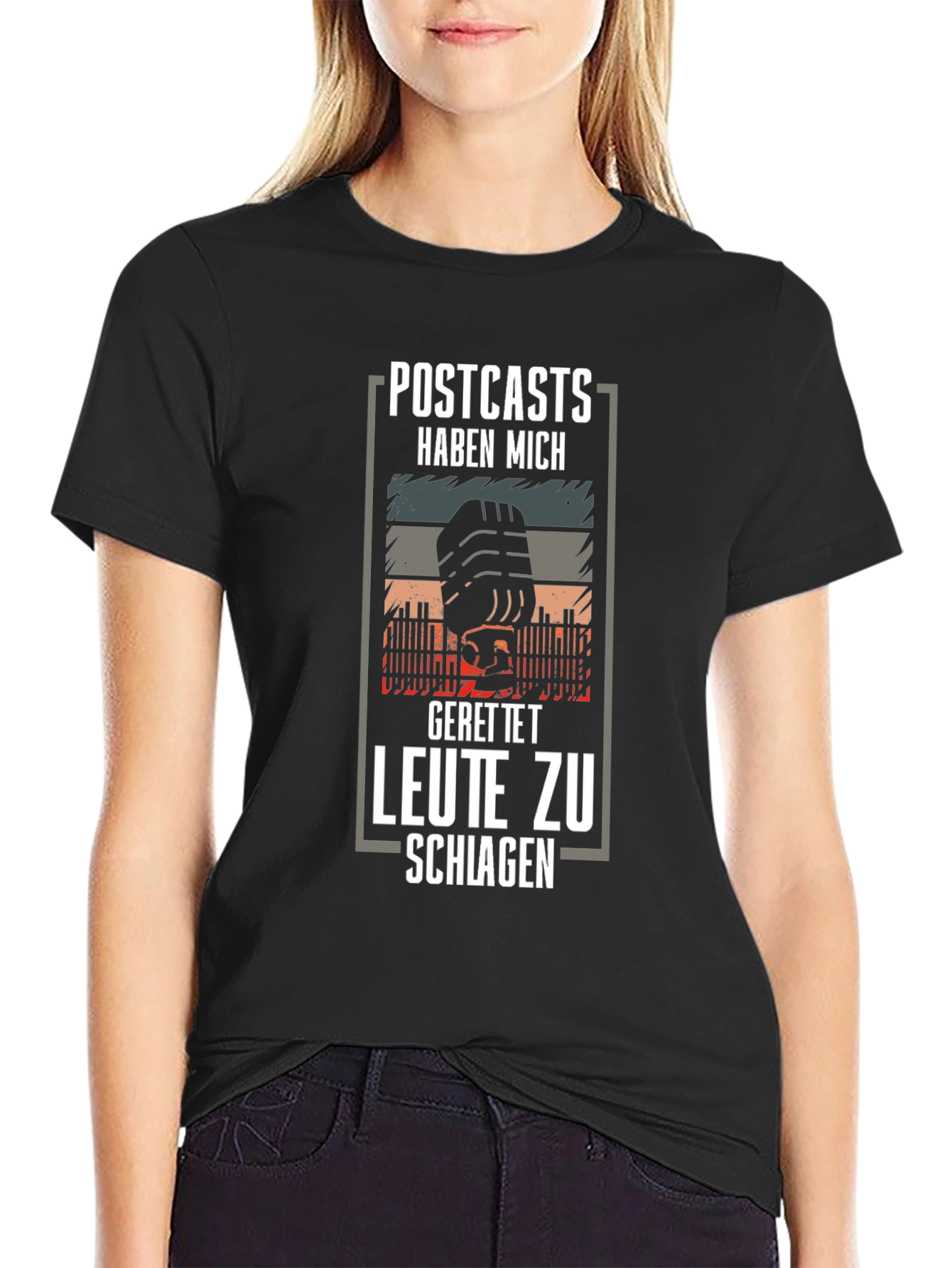 Podcasts Saved Me T-Shirt