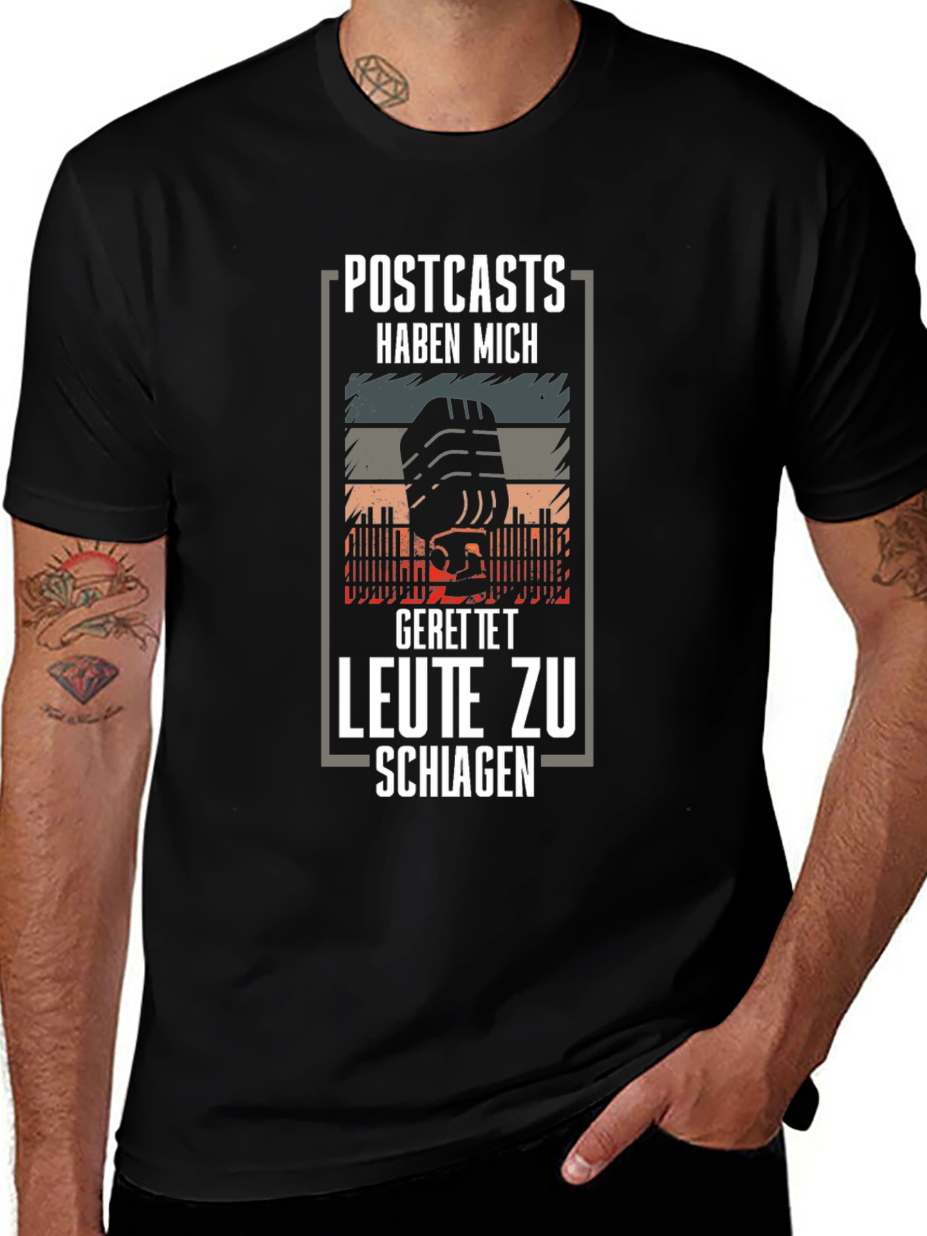 Podcasts Saved Me T-Shirt