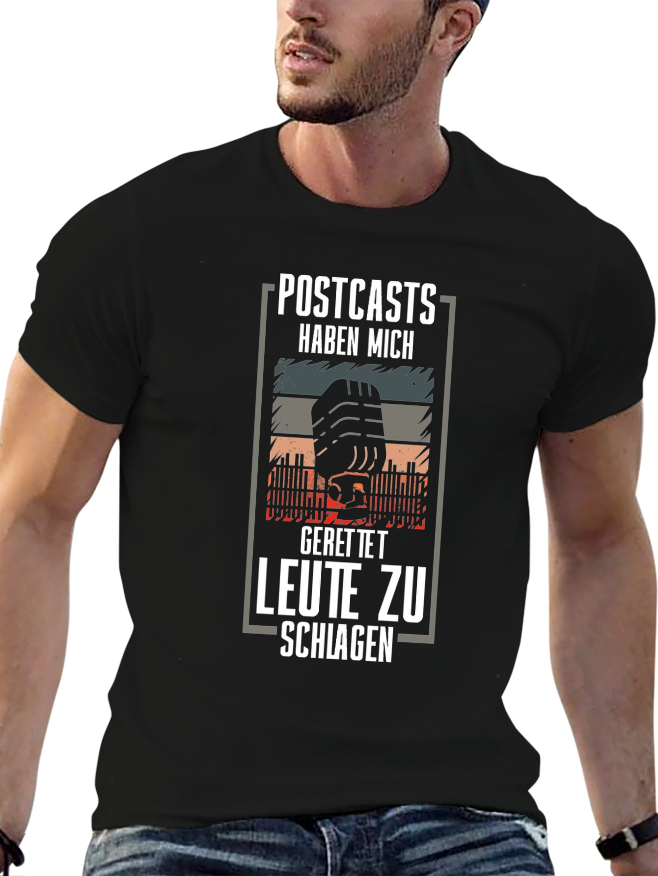 Podcasts Saved Me T-Shirt