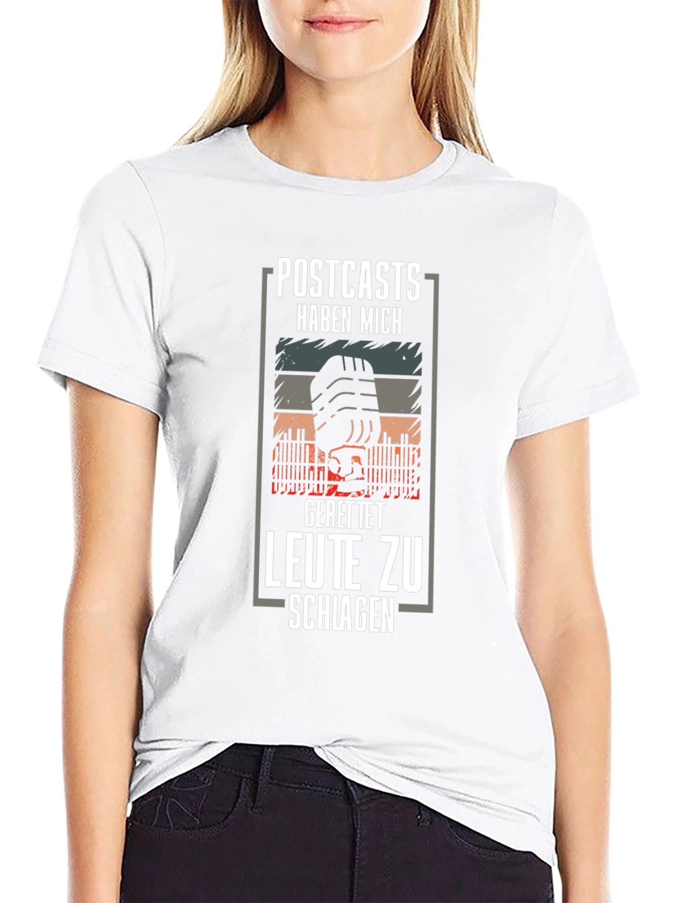 Podcasts Saved Me T-Shirt