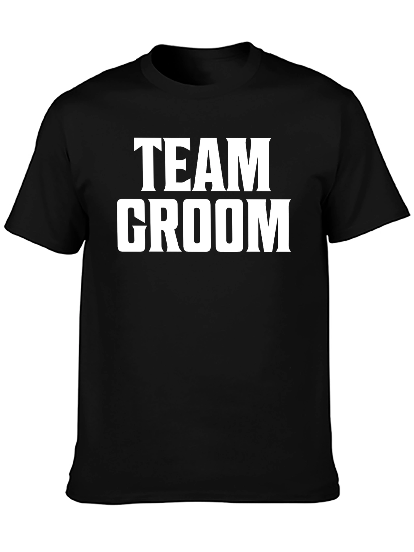 Team Groom T-Shirt: Celebrate the Big Day!