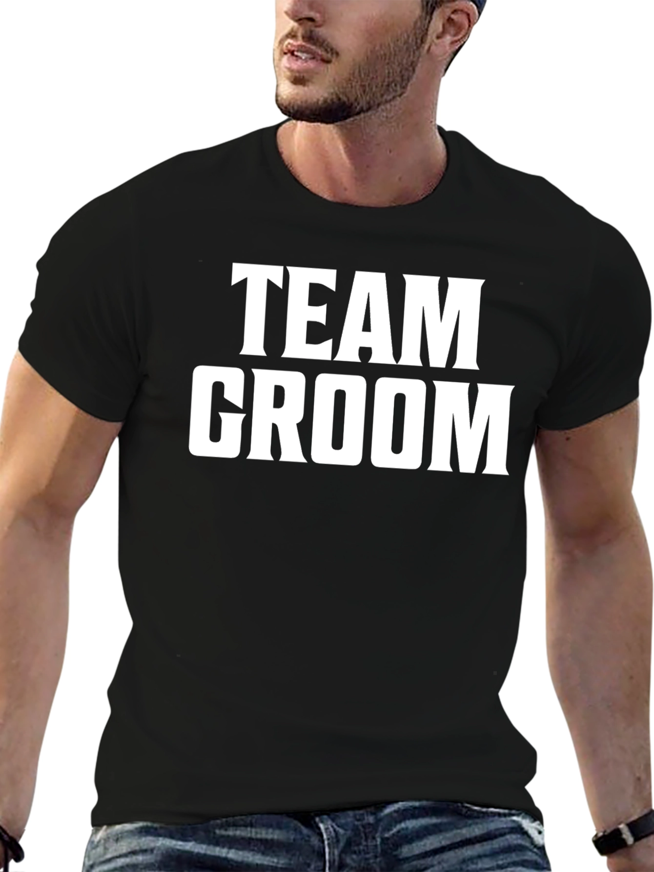 Team Groom T-Shirt: Celebrate the Big Day!