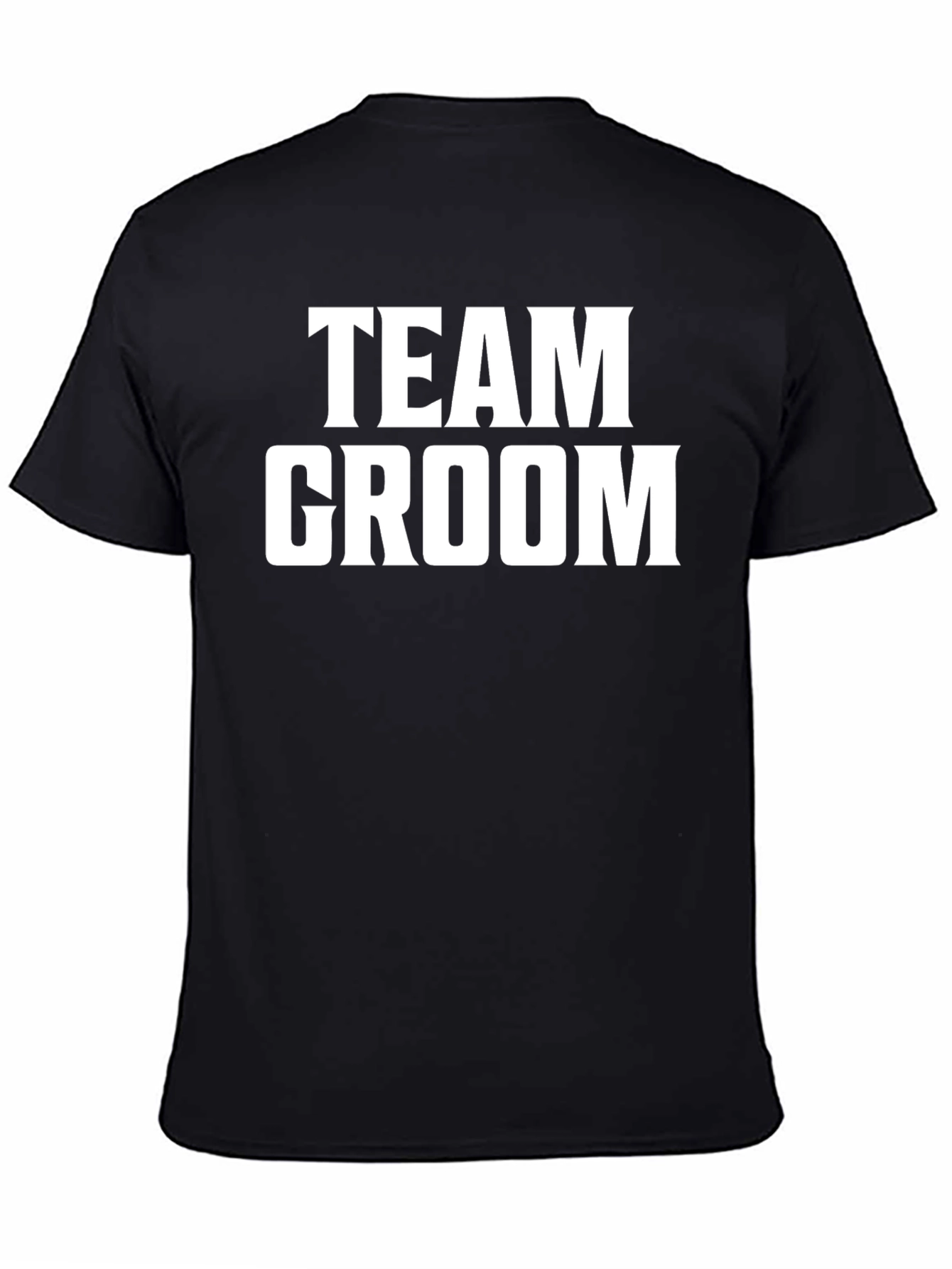 Team Groom T-Shirt: Celebrate the Big Day!