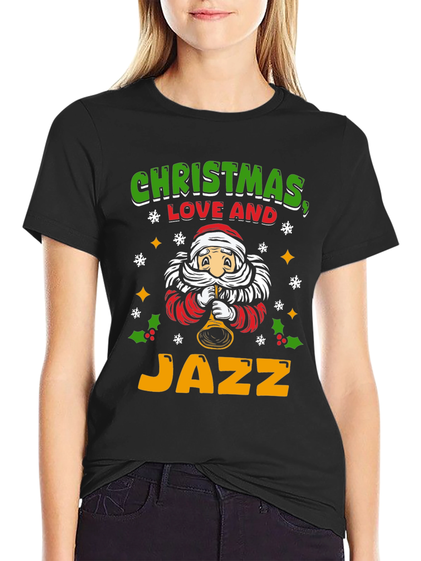 Christmas Love and Jazz T-Shirt