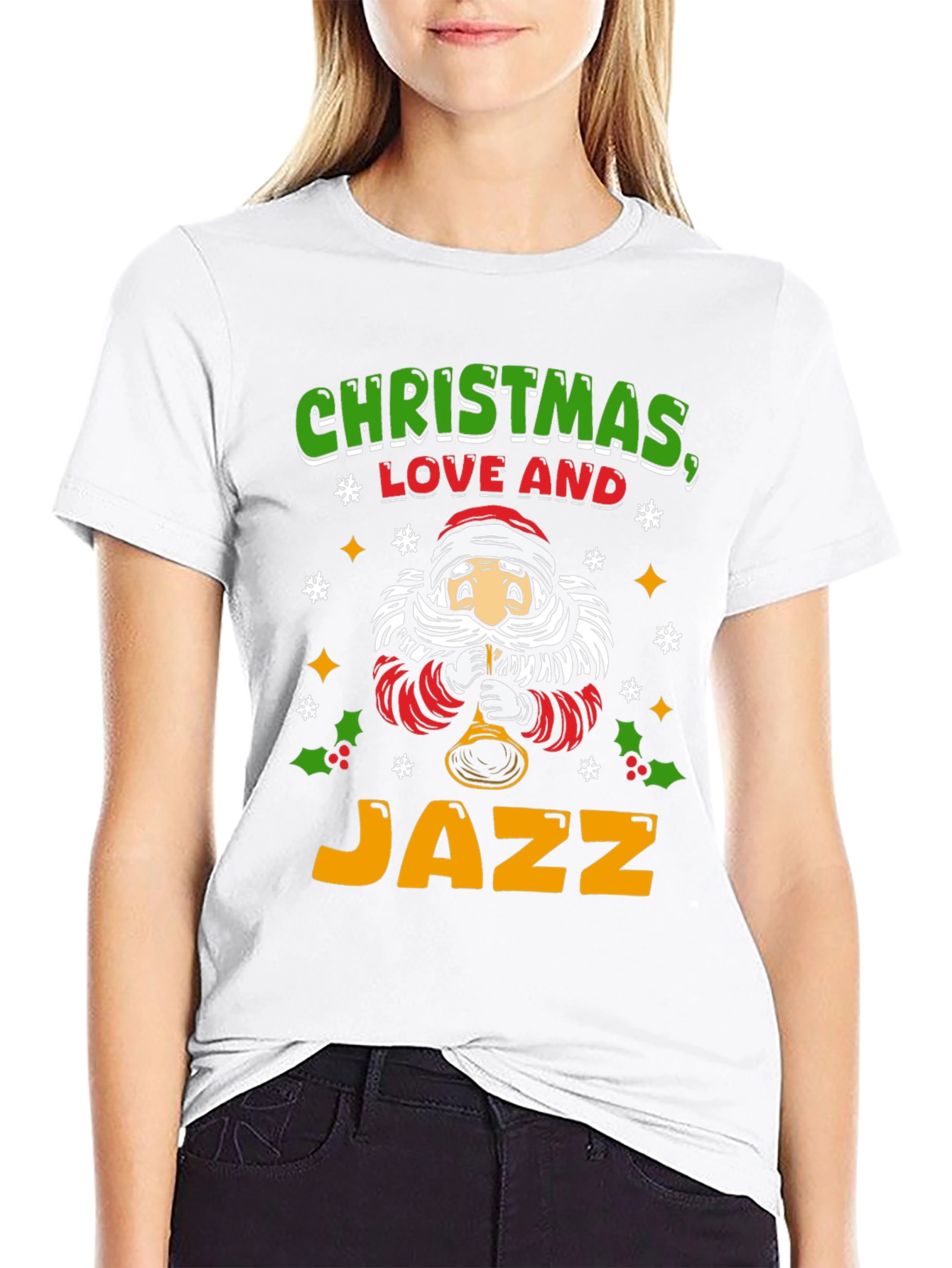 Christmas Love and Jazz T-Shirt