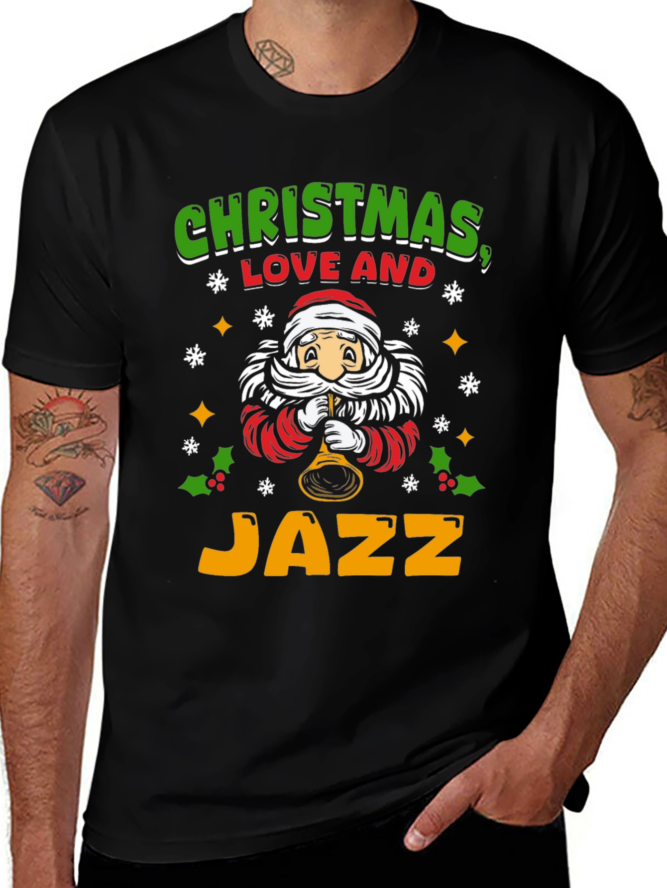 Christmas Love and Jazz T-Shirt