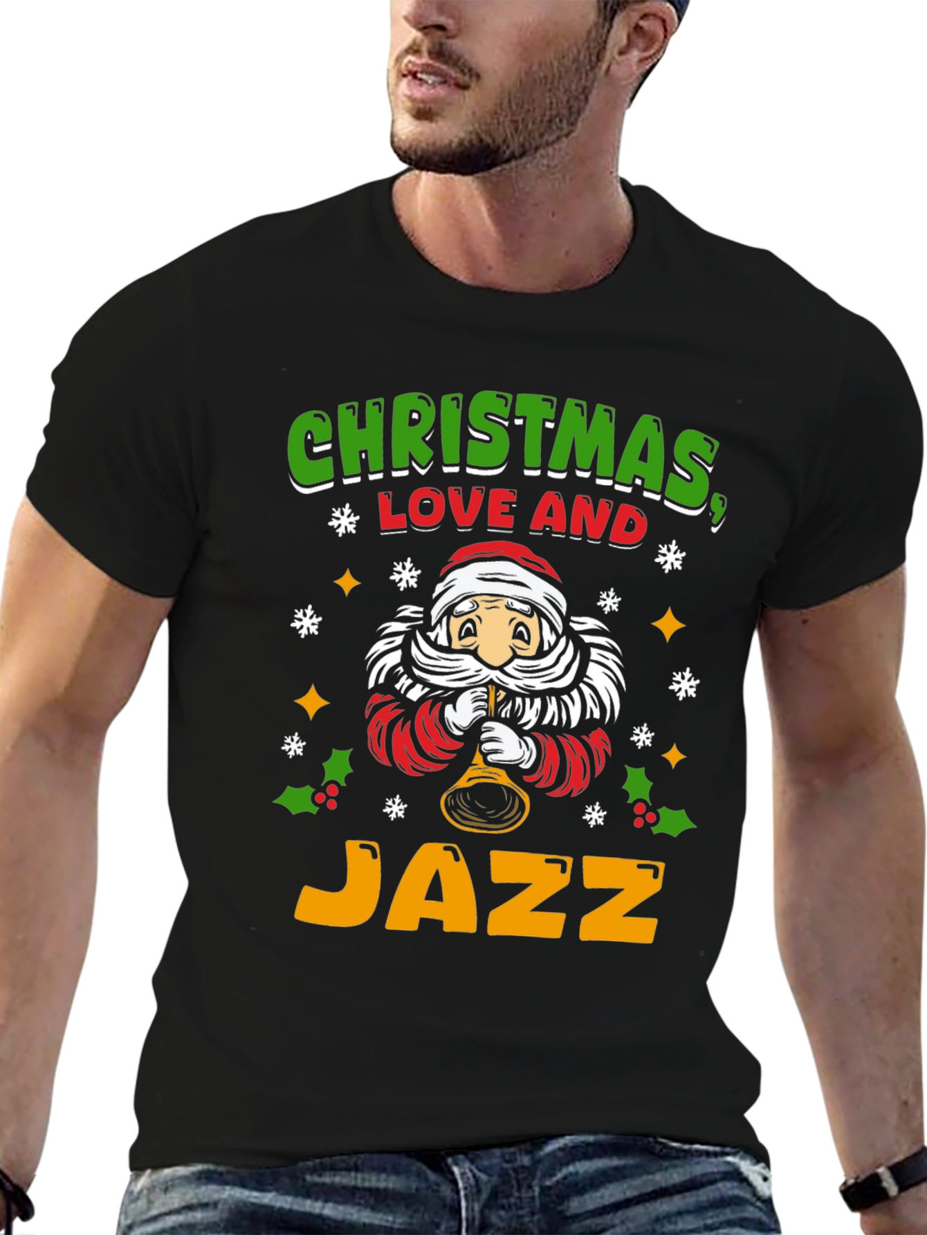 Christmas Love and Jazz T-Shirt