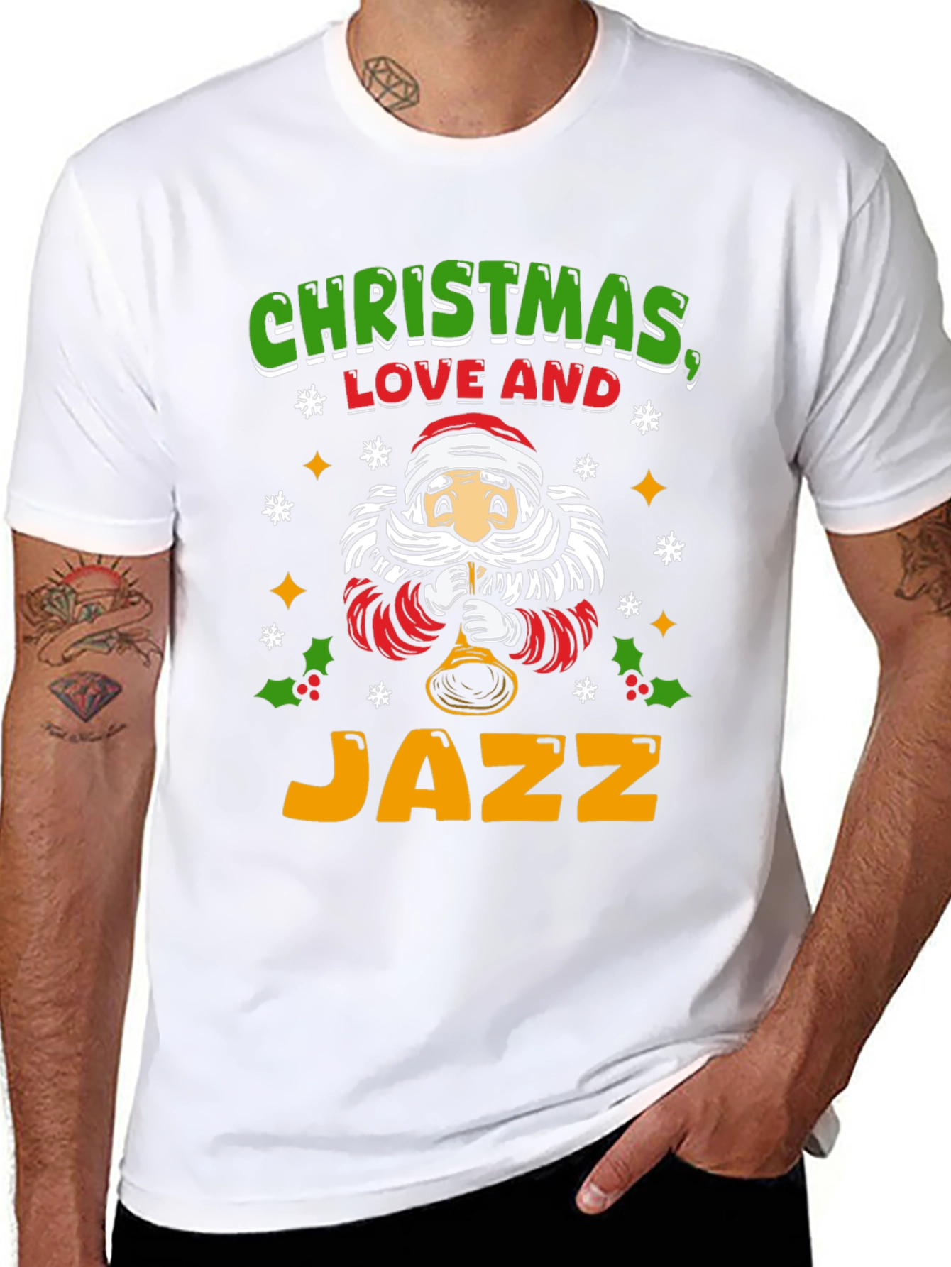 Christmas Love and Jazz T-Shirt