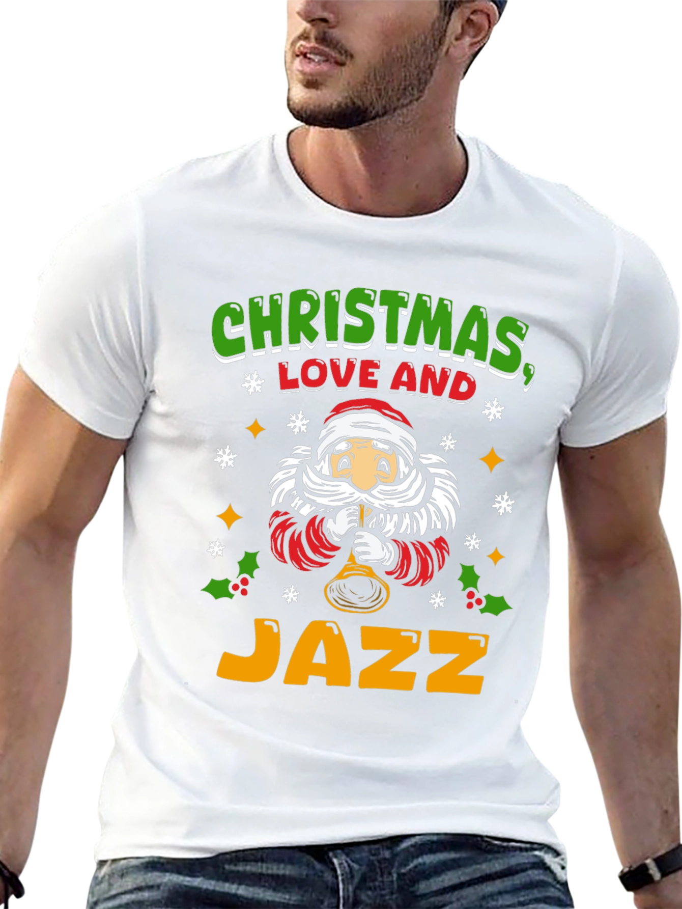 Christmas Love and Jazz T-Shirt