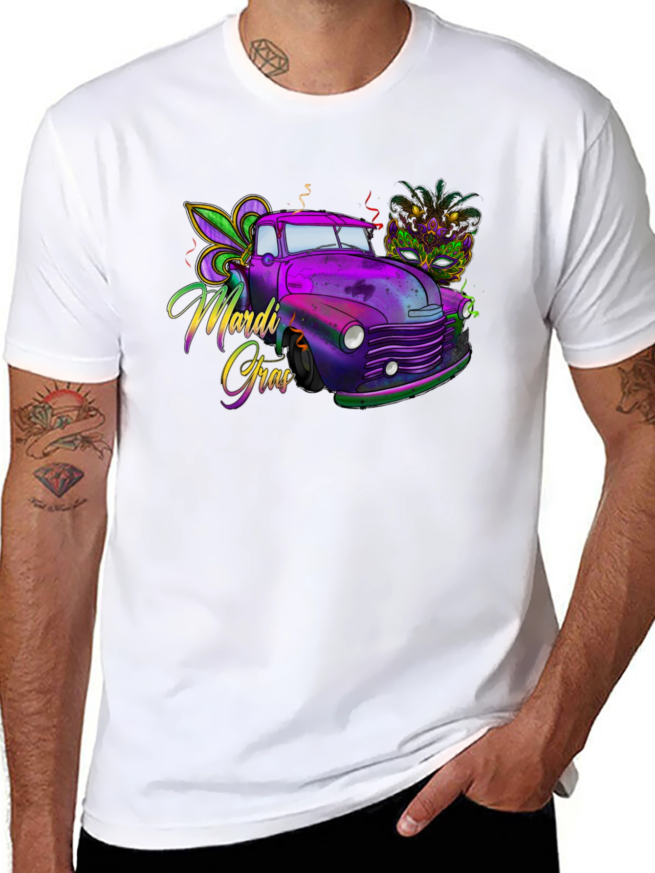 Mardi Gras Truck T-Shirt