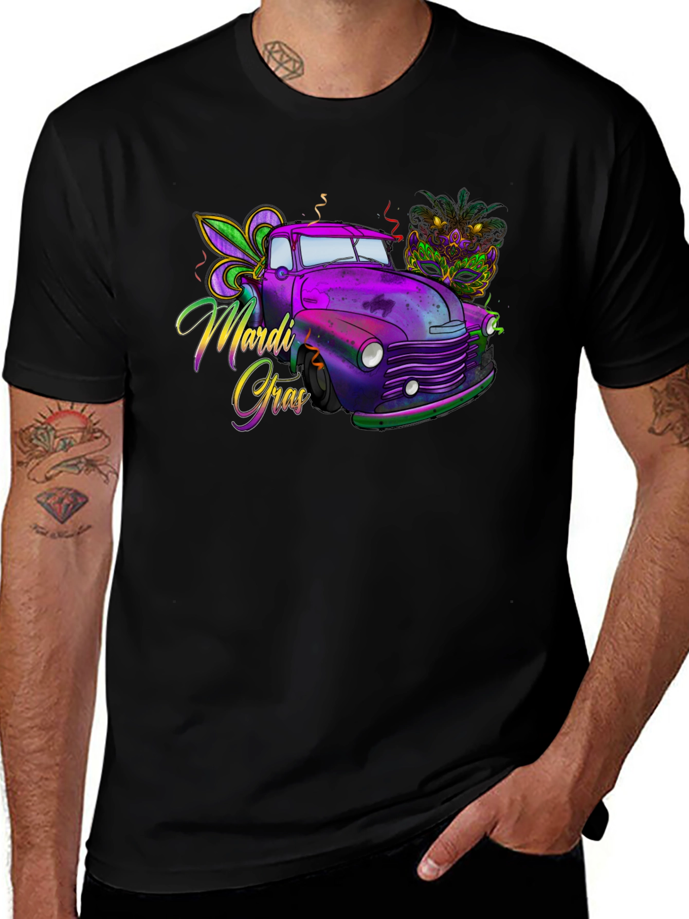 Mardi Gras Truck T-Shirt