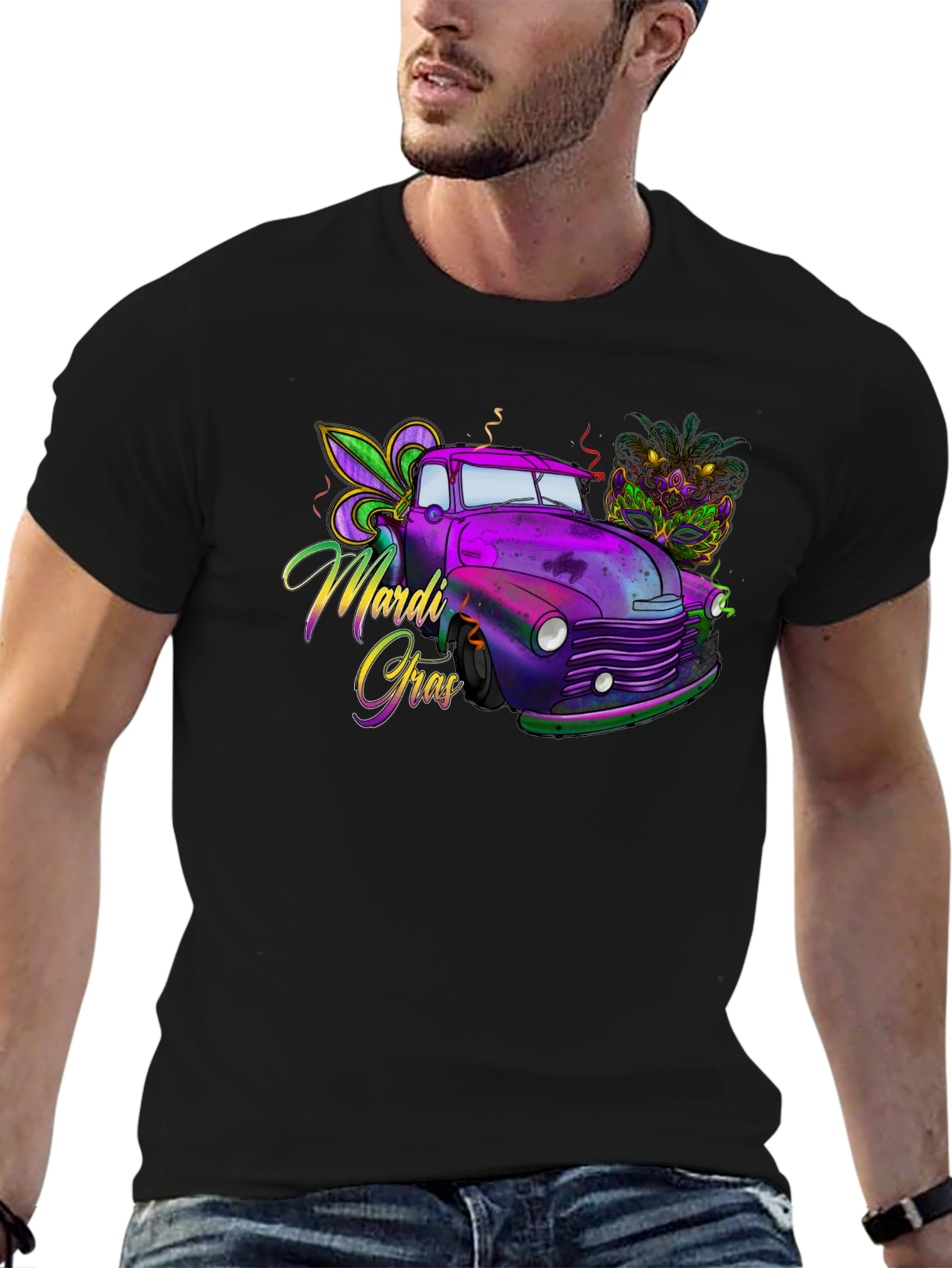 Mardi Gras Truck T-Shirt