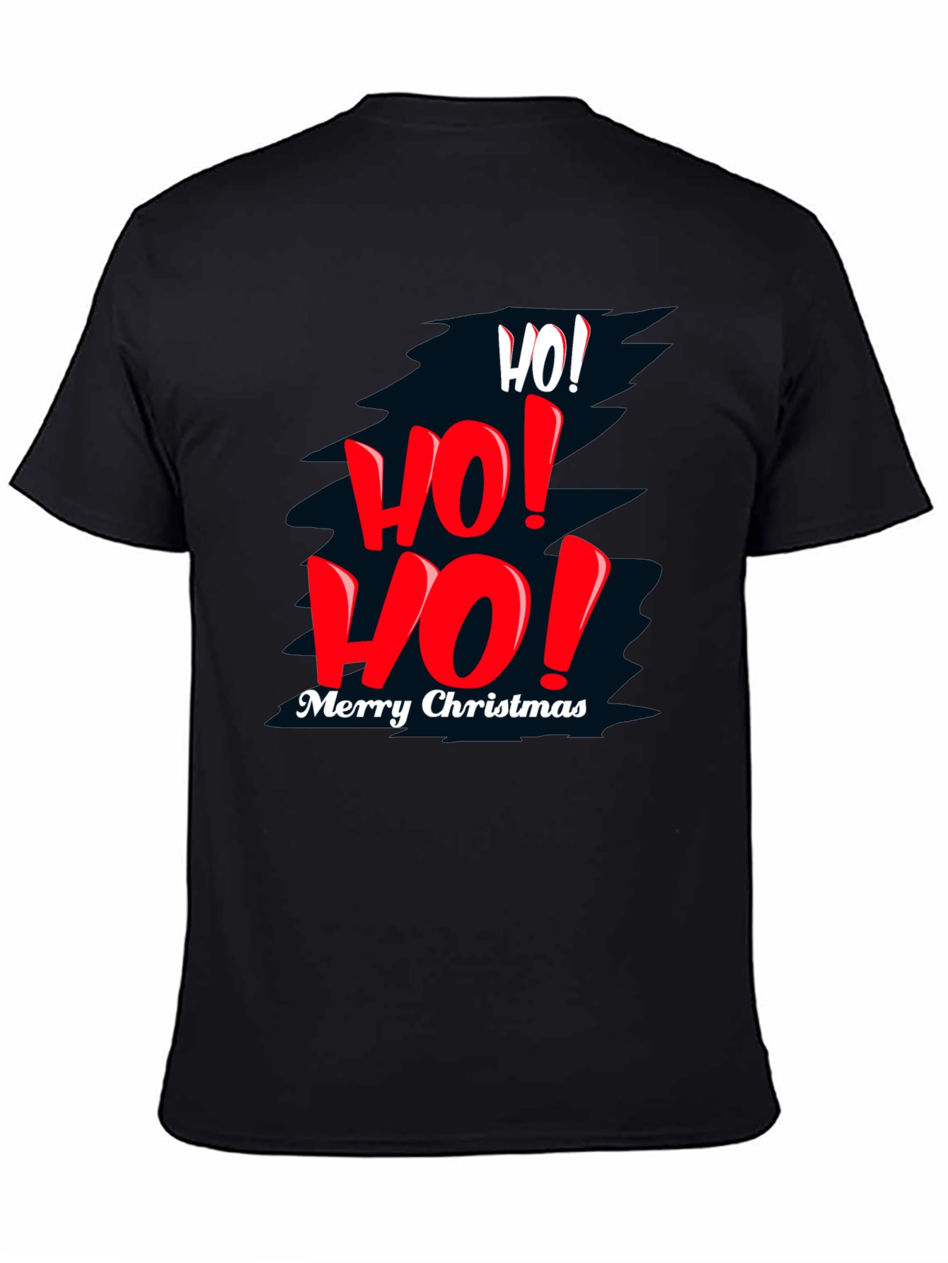 Festive Christmas T-Shirt - Ho! Ho! Ho!