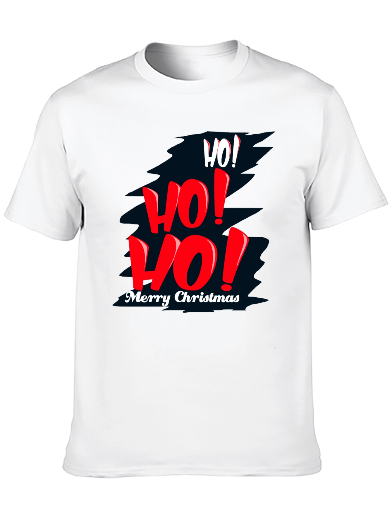 Festive Christmas T-Shirt - Ho! Ho! Ho!