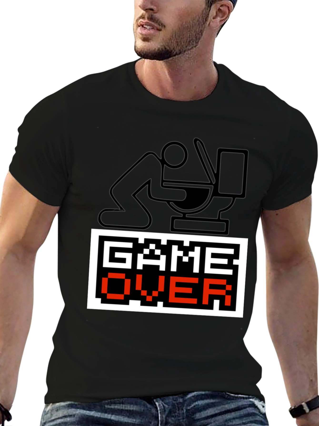Game Over Tee - Funny Hangover T-Shirt