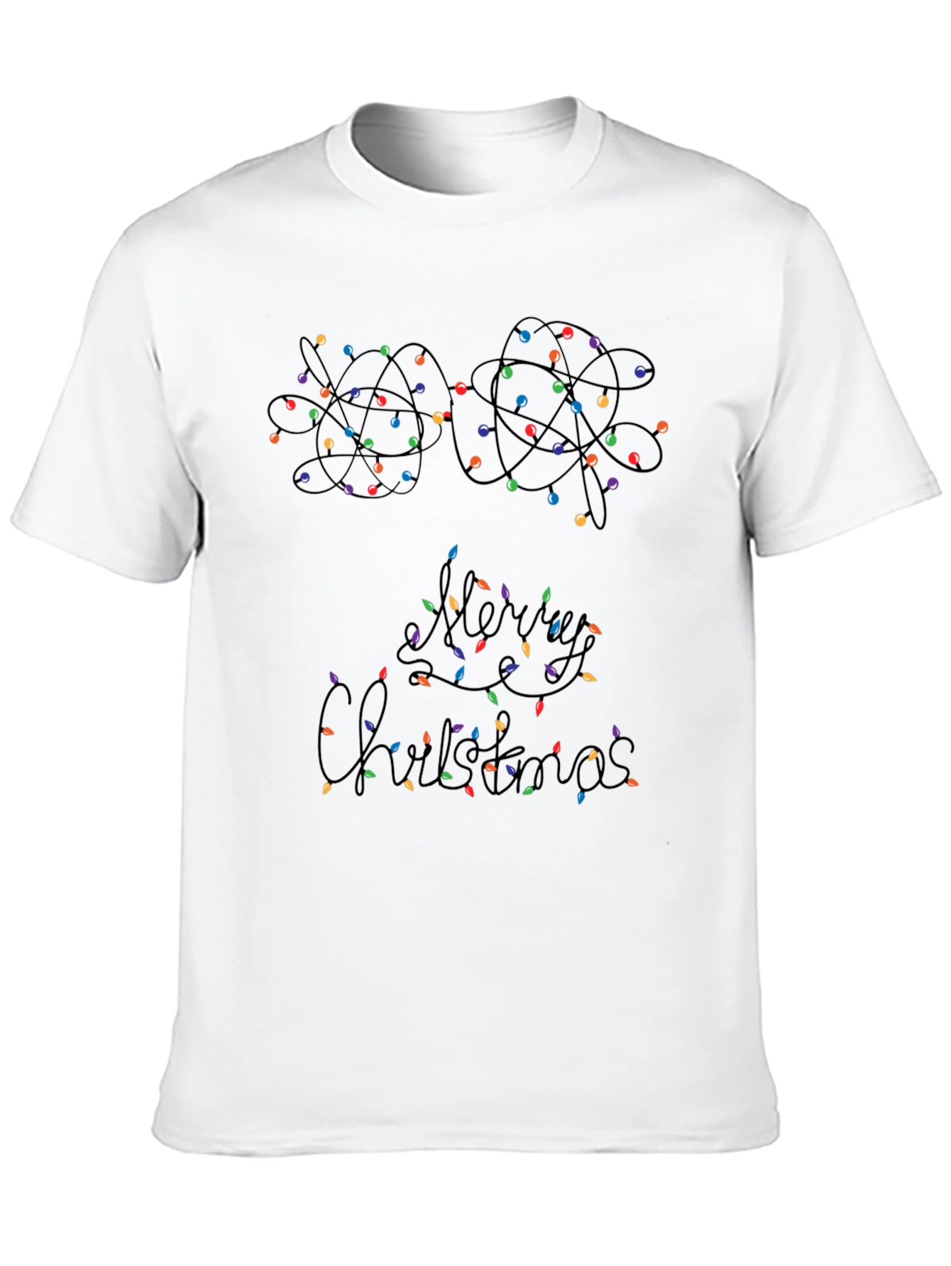 Merry Christmas Lights T-Shirt