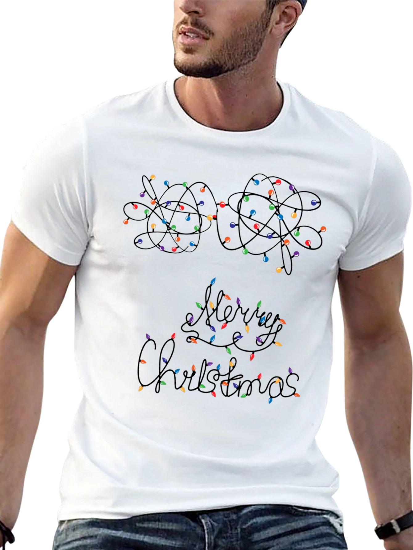 Merry Christmas Lights T-Shirt