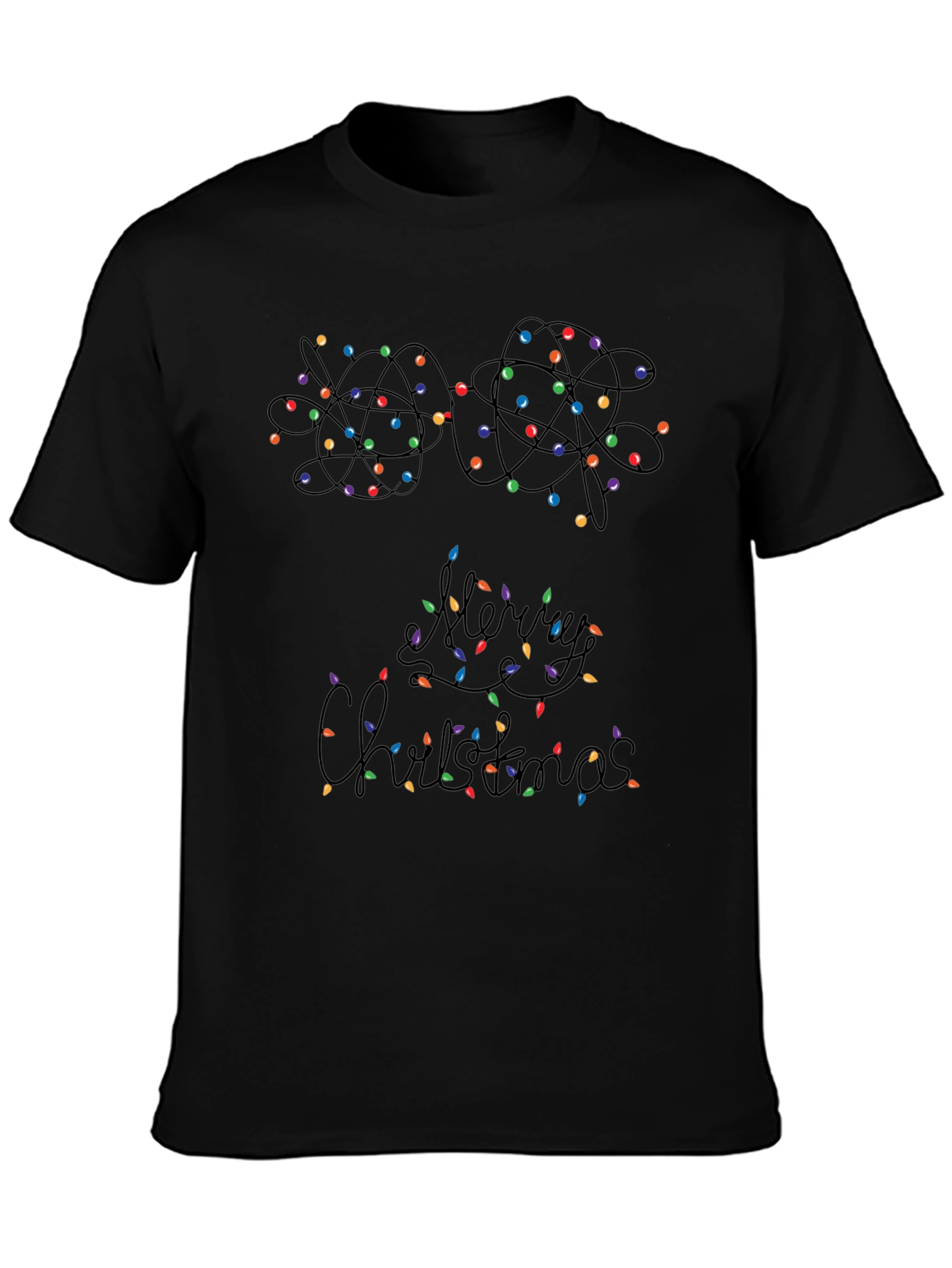 Merry Christmas Lights T-Shirt