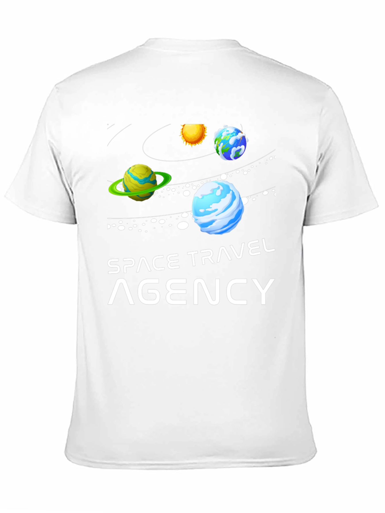 Space Travel Agency Graphic T-Shirt