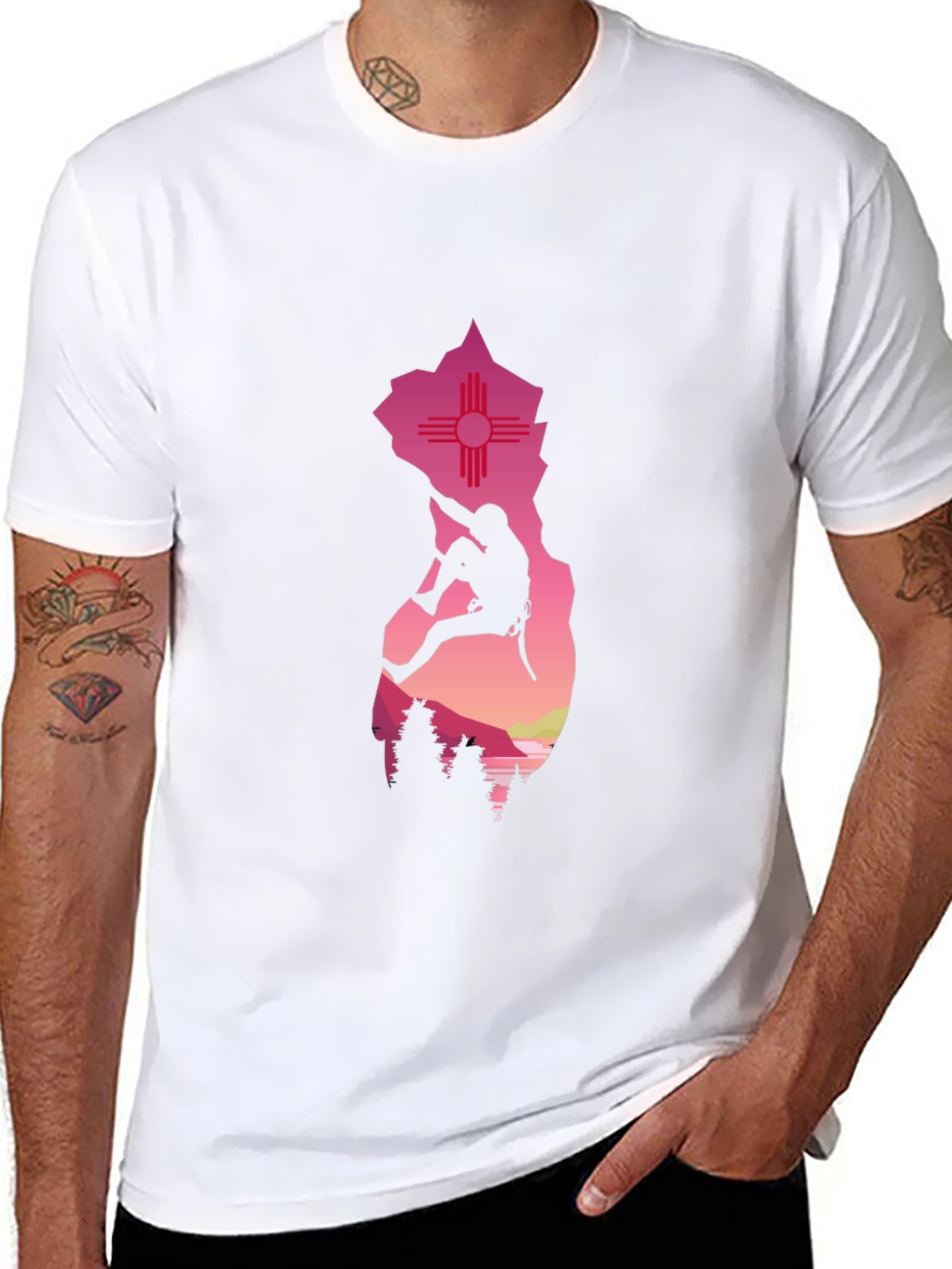 New Mexico Climber Graphic Tee