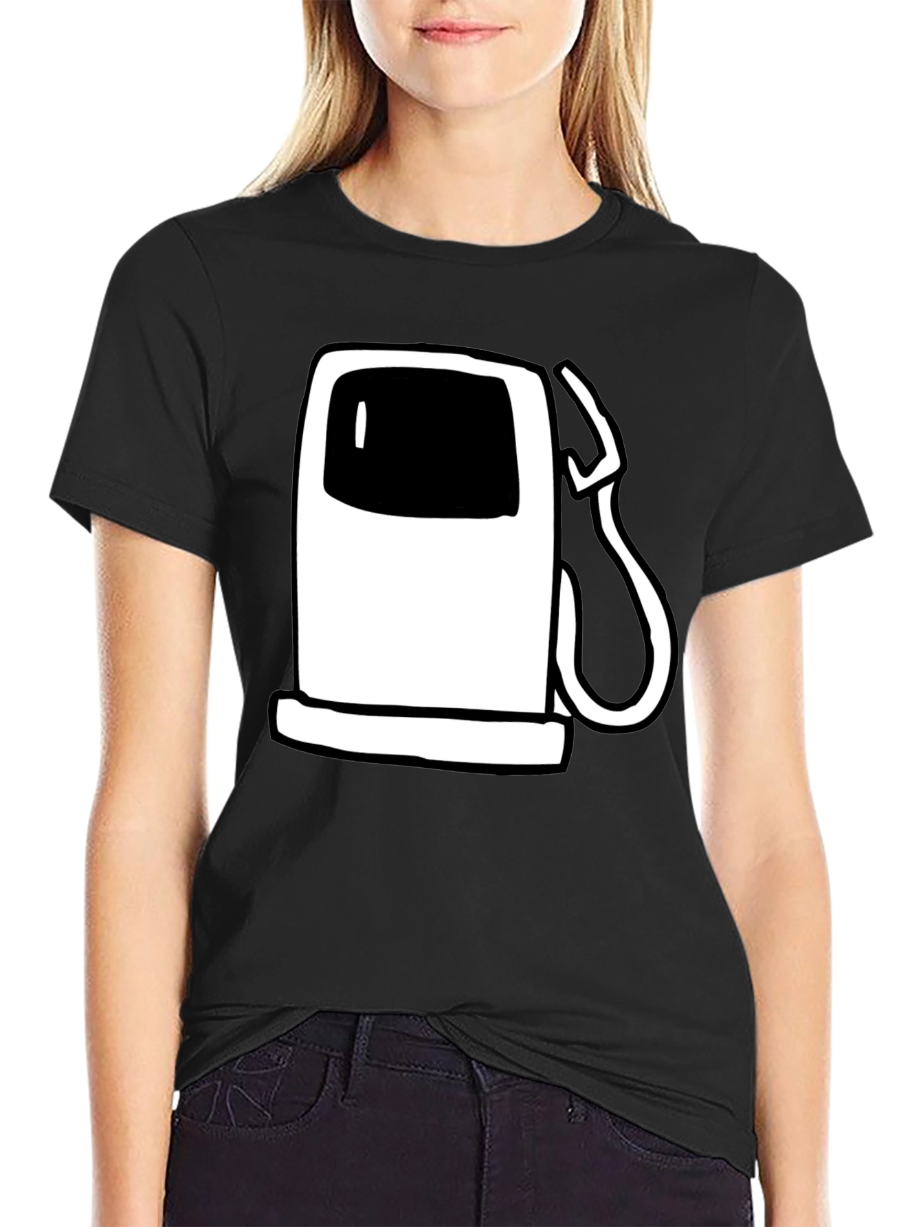Gas Pump T-Shirt - Quirky Graphic Tee