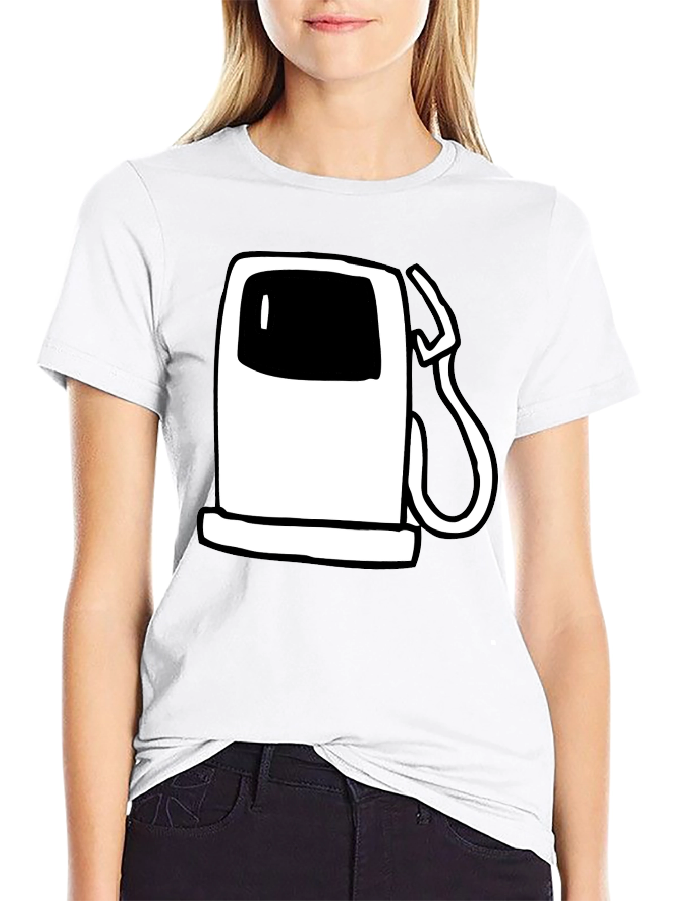 Gas Pump T-Shirt - Quirky Graphic Tee