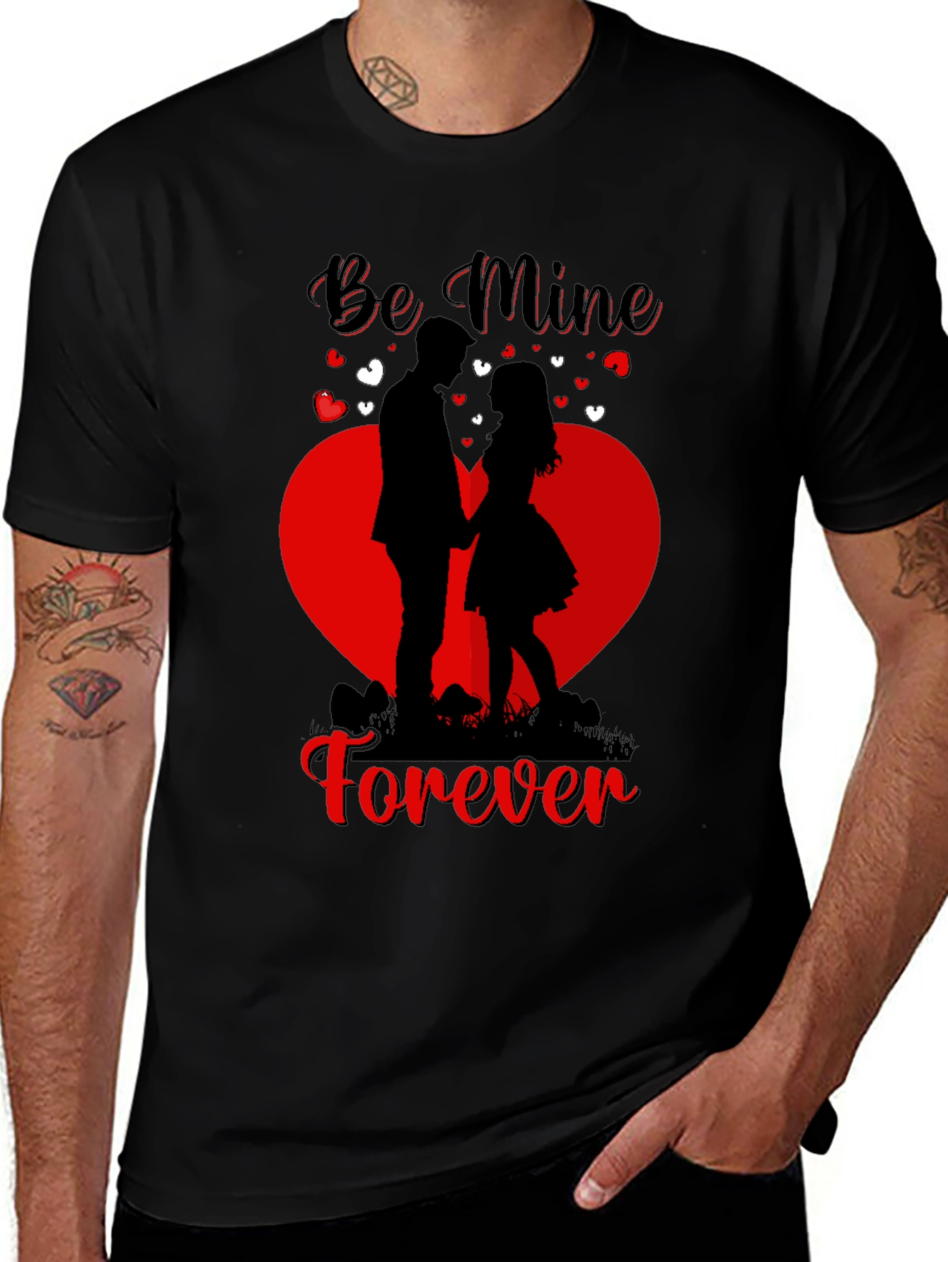 Be Mine Forever Valentines Day T-Shirt